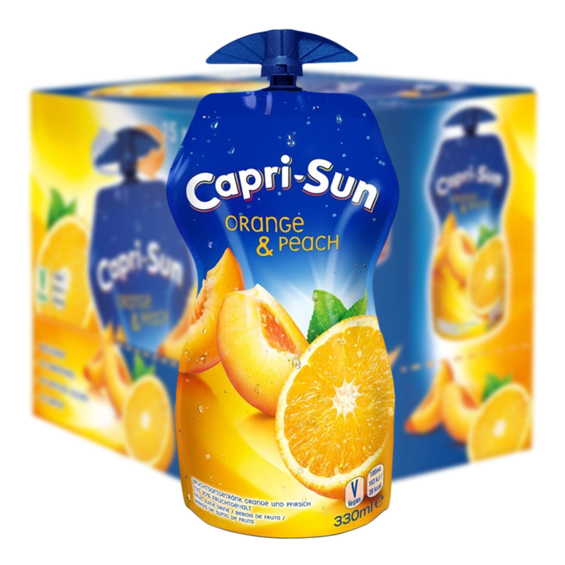 Capri-Sun Appelsiini & Persikka Suurpakkaus - 15 x 330 ml – ERT Godis Bulk