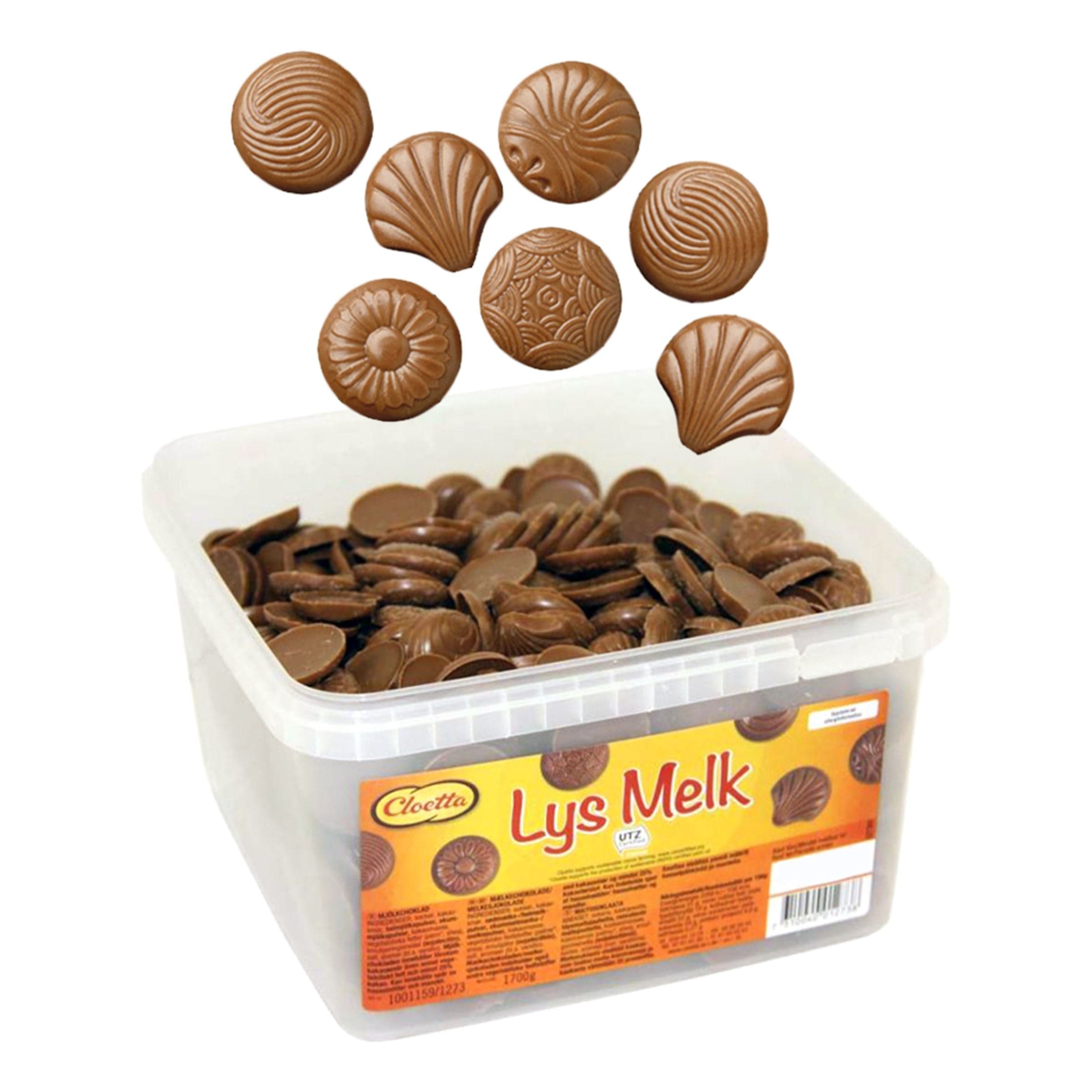 Cloetta Lys Melk Suurpakkaus - 1,7 kg – ERT Godis Bulk