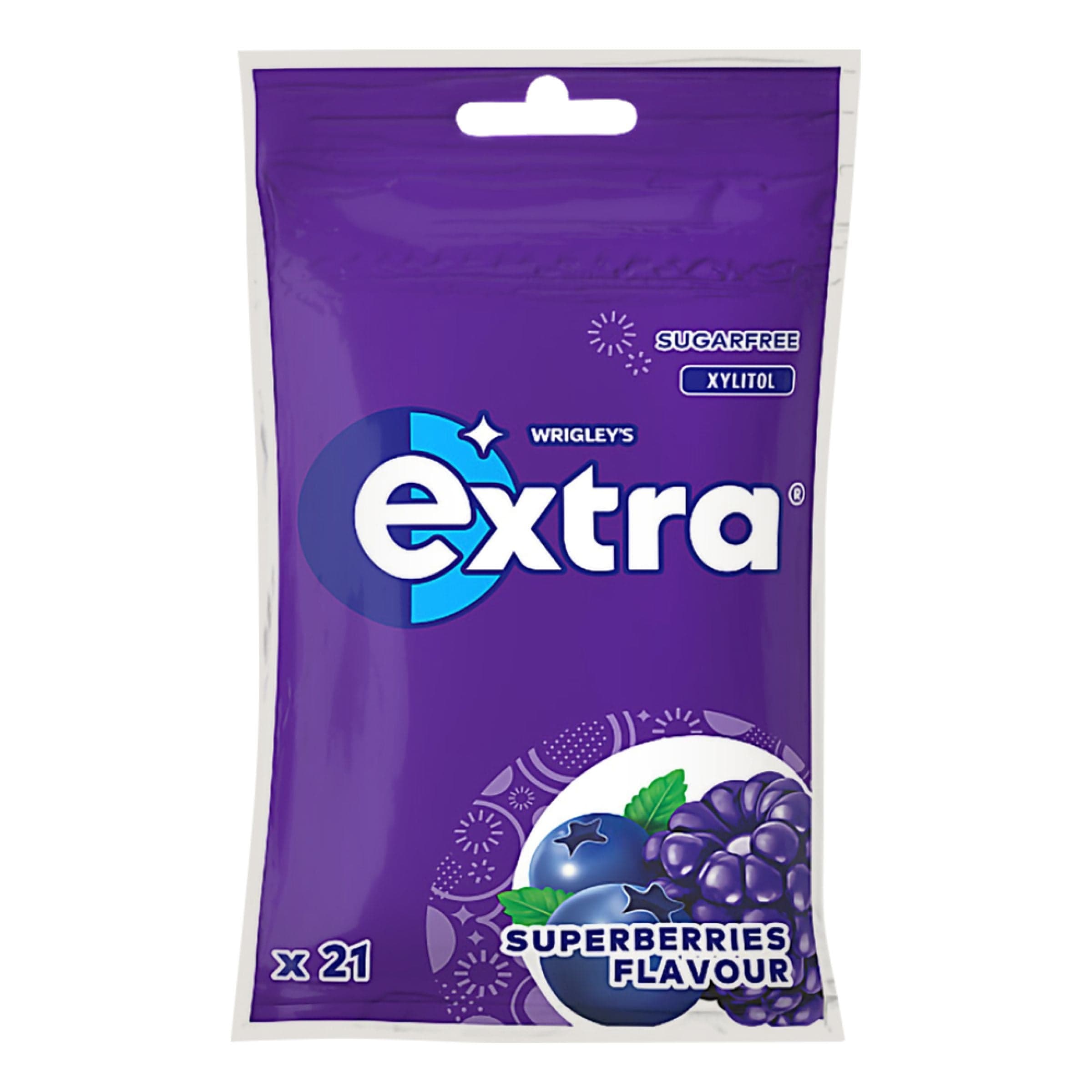 Extra Superberries Purukumi - 35 g – ERT Godis Singel