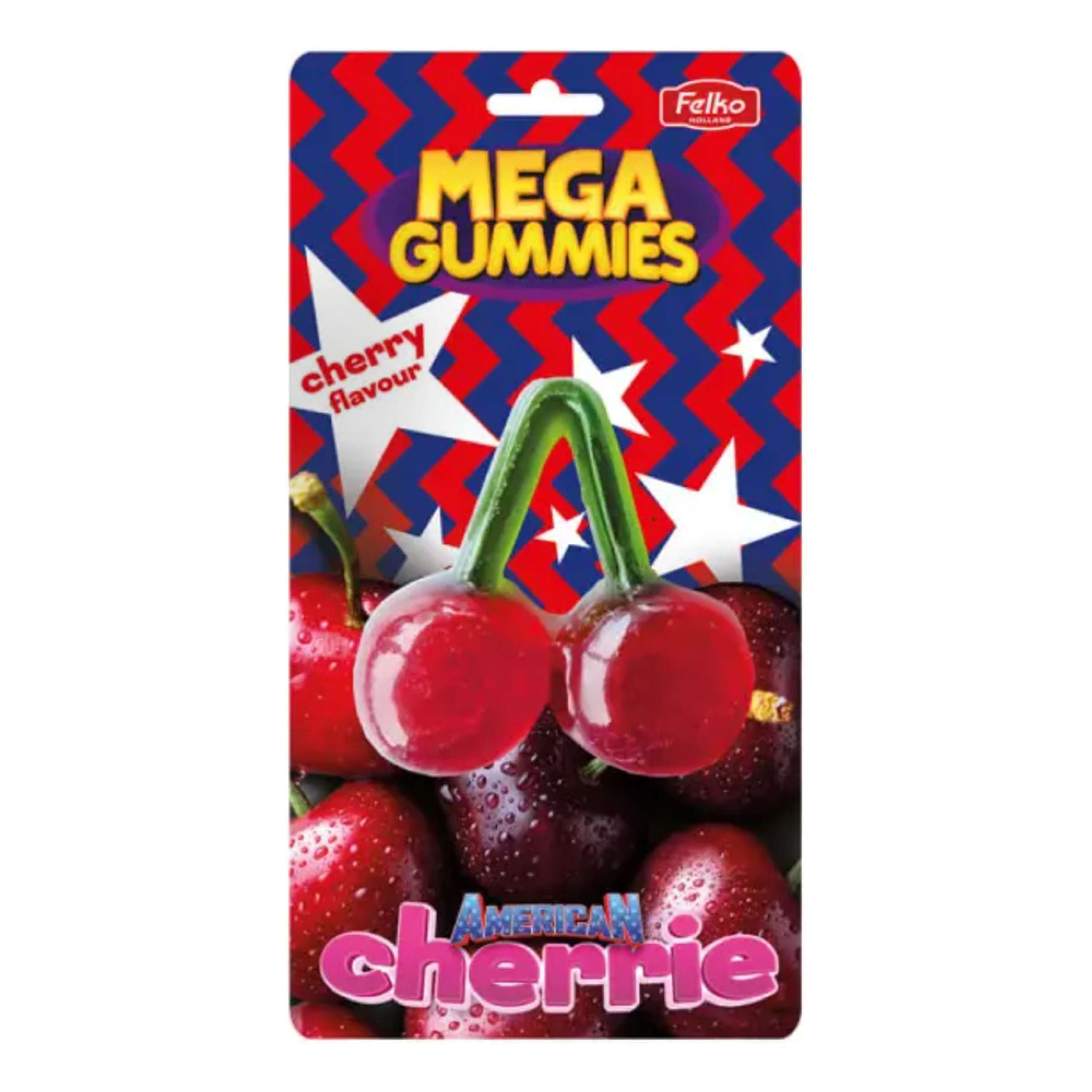 Felko Mega Gummies American Cherry - 120 g – Coopers Candy