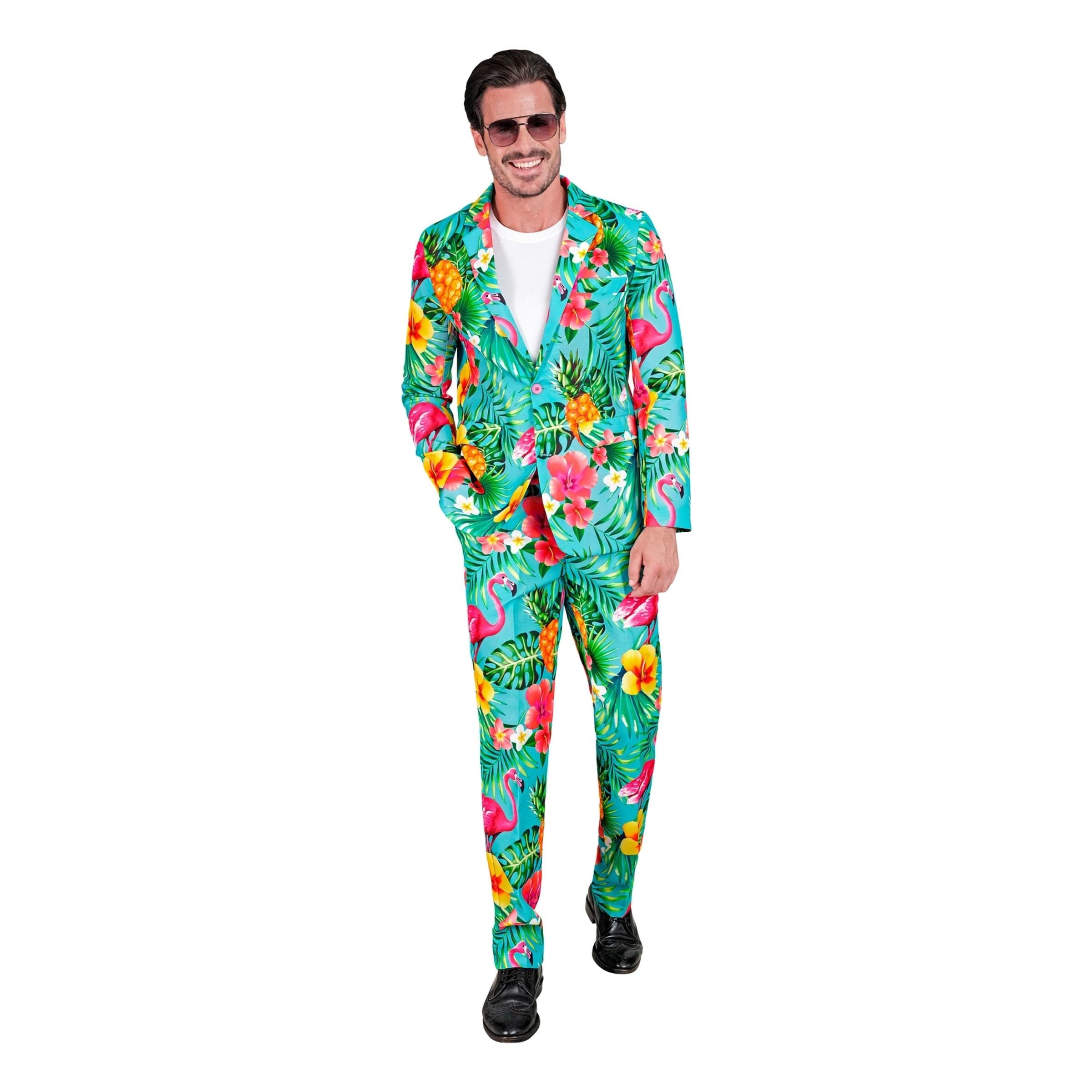 Flamingo Neon Puku Naamiaisasu - Small – Widmann
