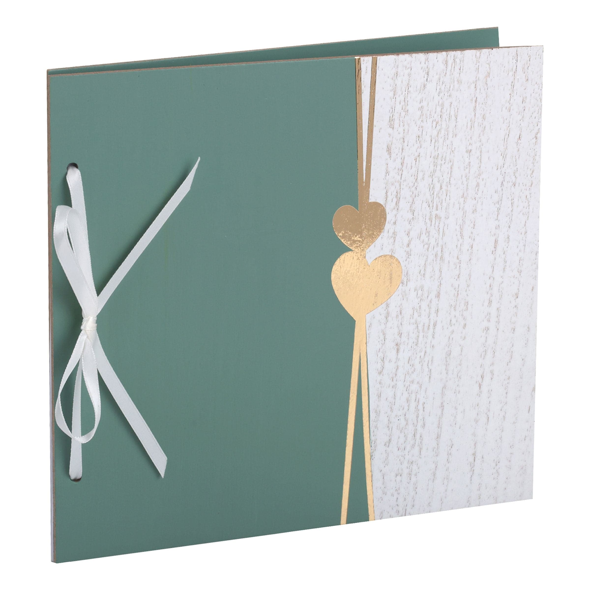 Vieraskirja Sydän Dusty Green – Santex