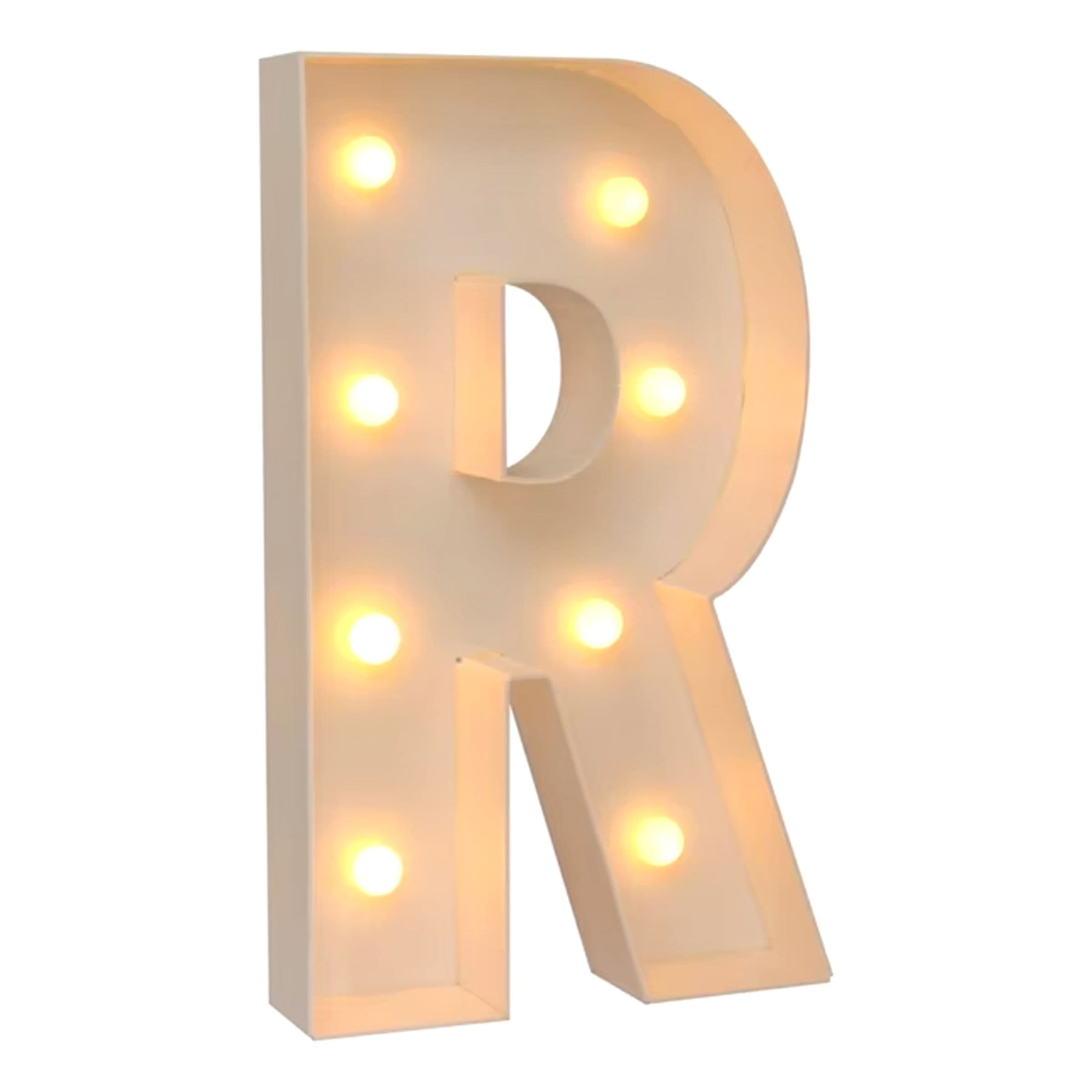 Jättimäiset Kirjaimet LED-Valoilla - Kirjain R – Catsson
