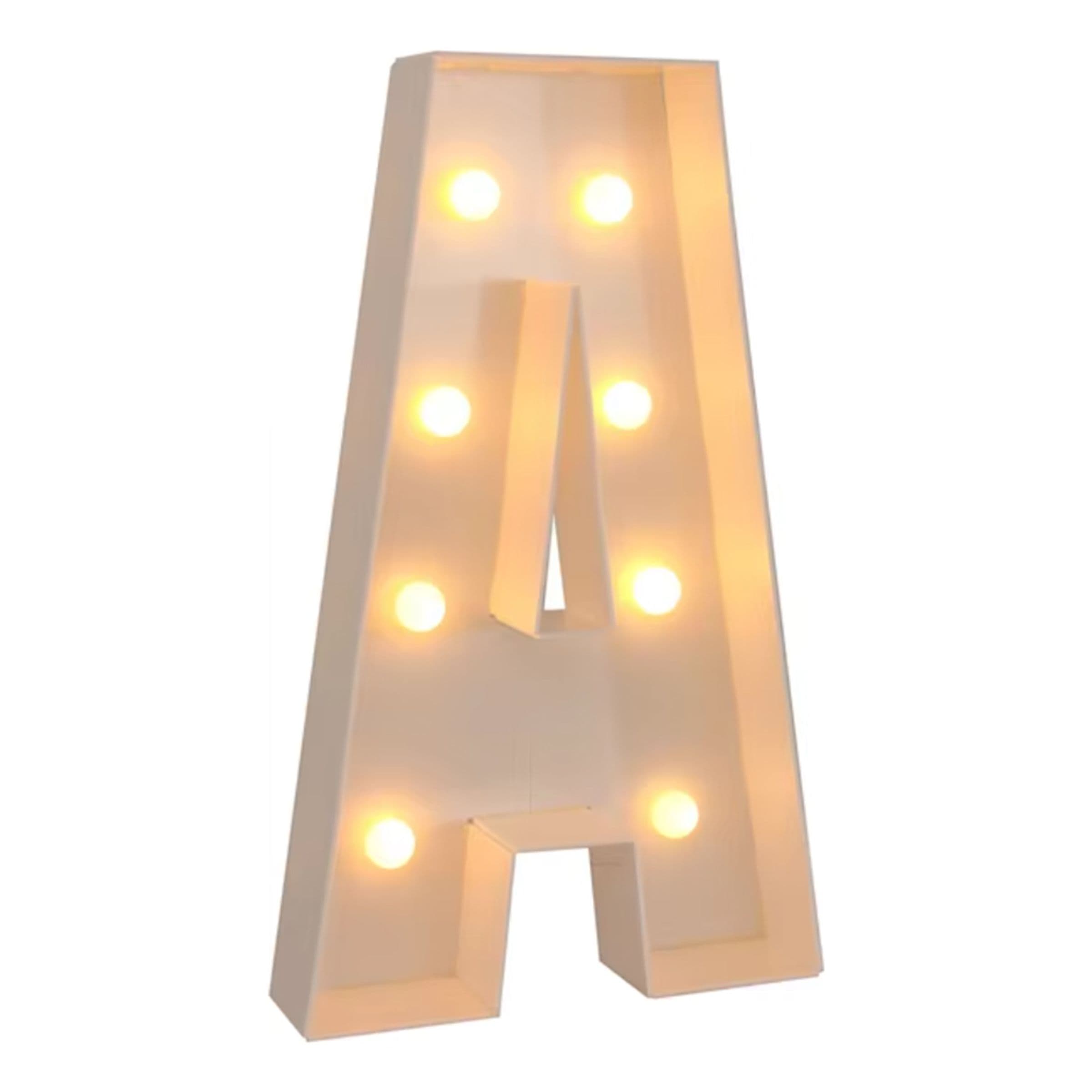 Jättimäiset Kirjaimet LED-Valoilla - Kirjain A – Catsson