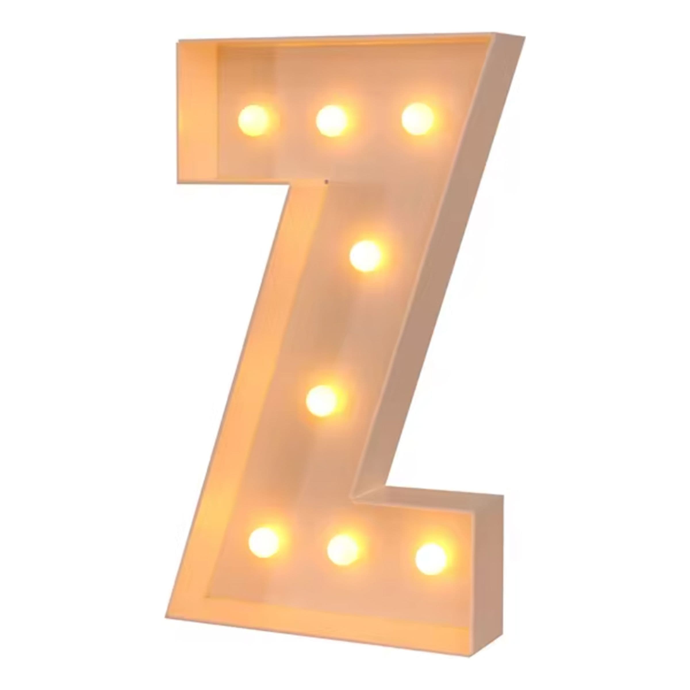 Jättimäiset Kirjaimet LED-Valoilla - Kirjain Z – Catsson