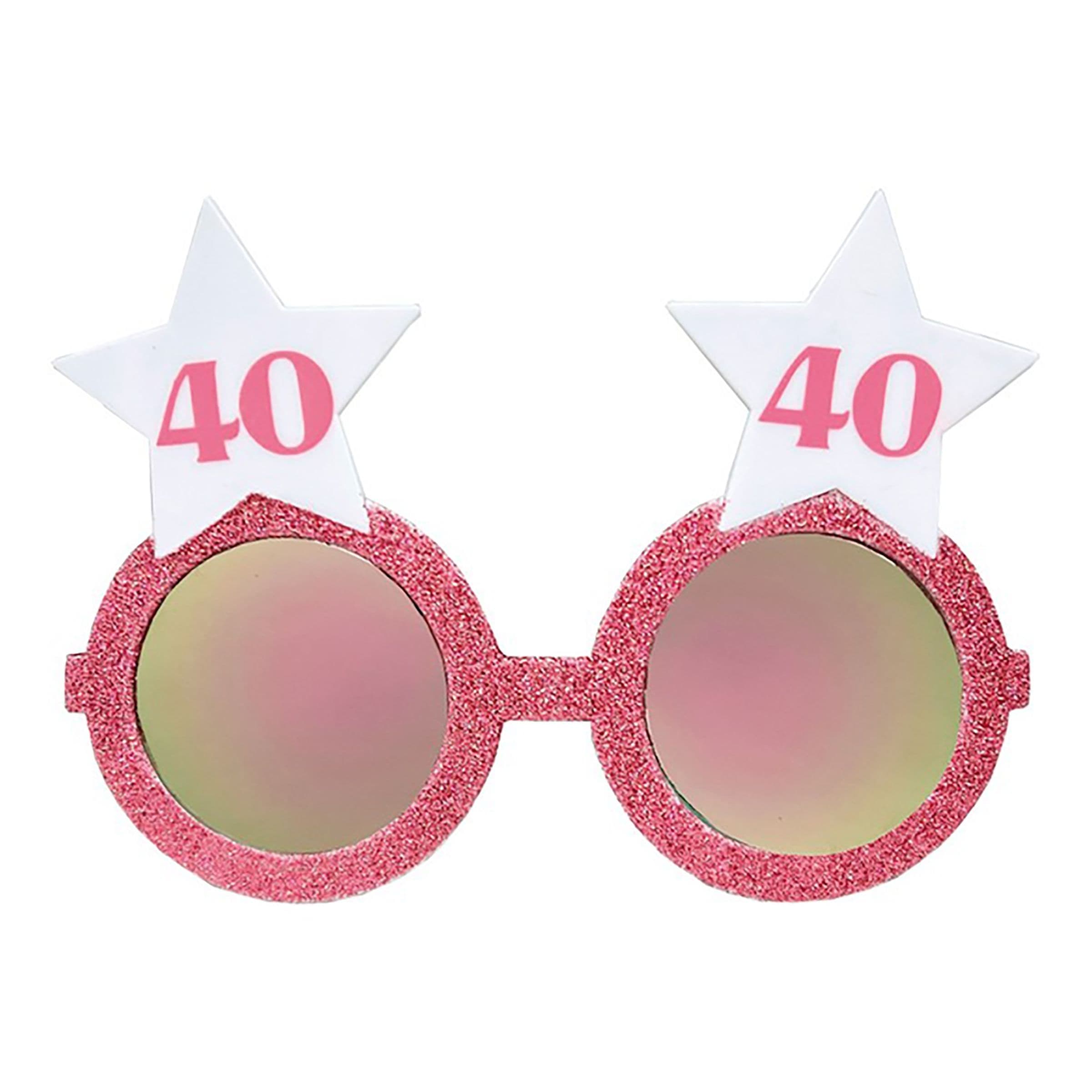 Silmälasit Vaaleanpunainen Tähdillä 40 – Hisab/Joker
