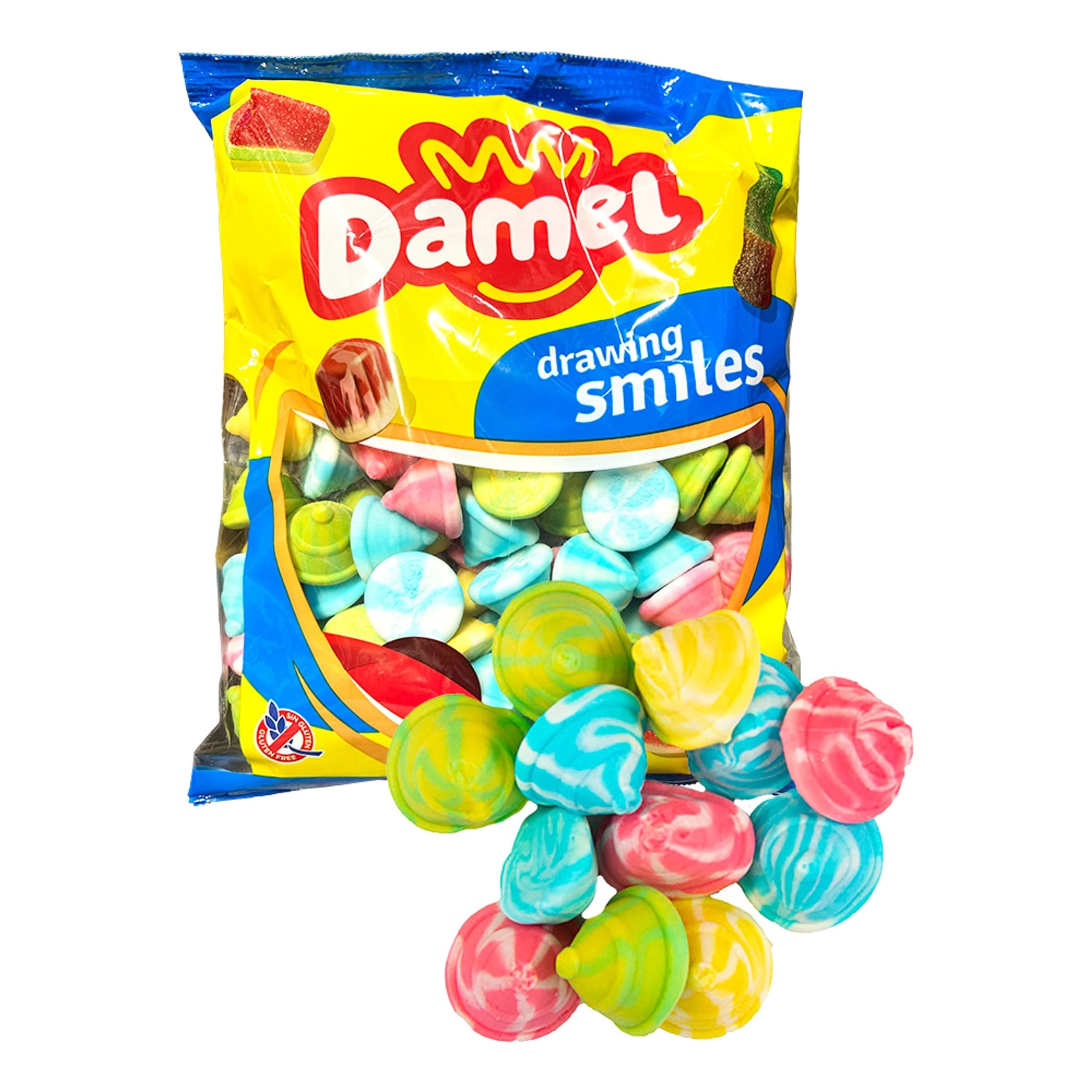Damel Unicorn Poop Suurpakkaus - 1 kg – ERT Godis Bulk