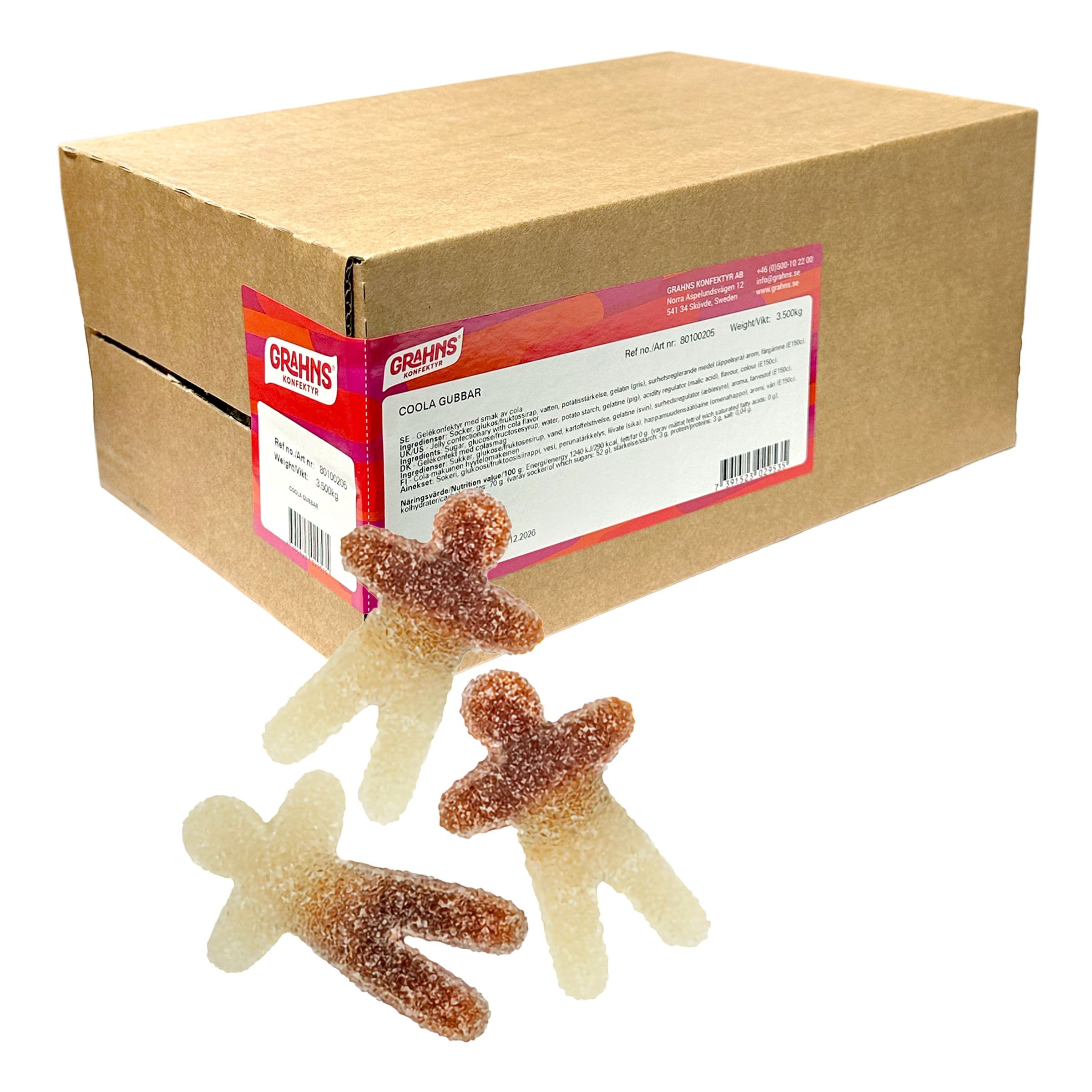 Grahns Coolit ukkelit suurpakkaus - 3,5 kg – ERT Godis Bulk