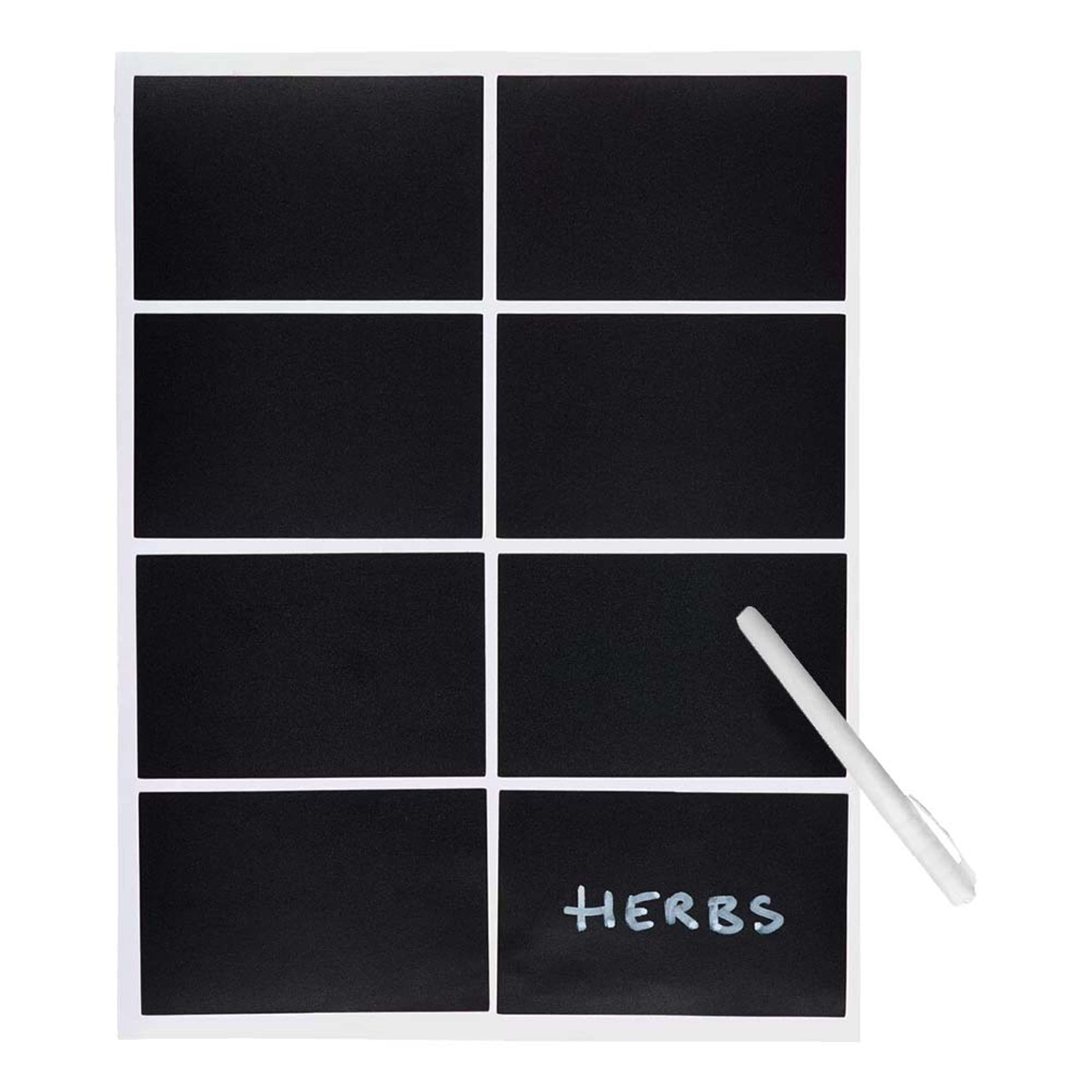 Liitutauluetiketit ja Liitukynä – Dynäs Import