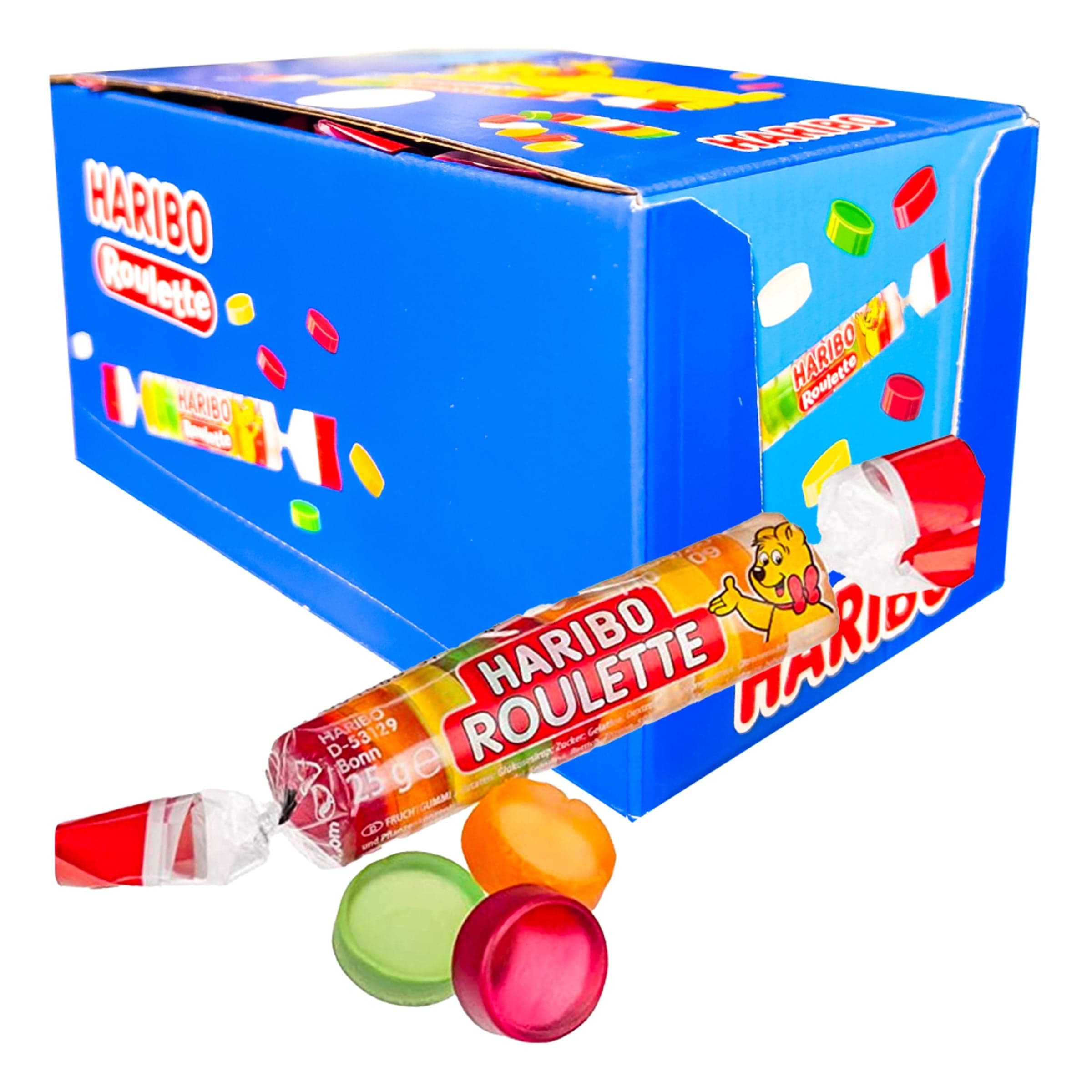 Haribo Roulette Fruit Jättipakkaus - 1,25 kg – ERT Godis Bulk
