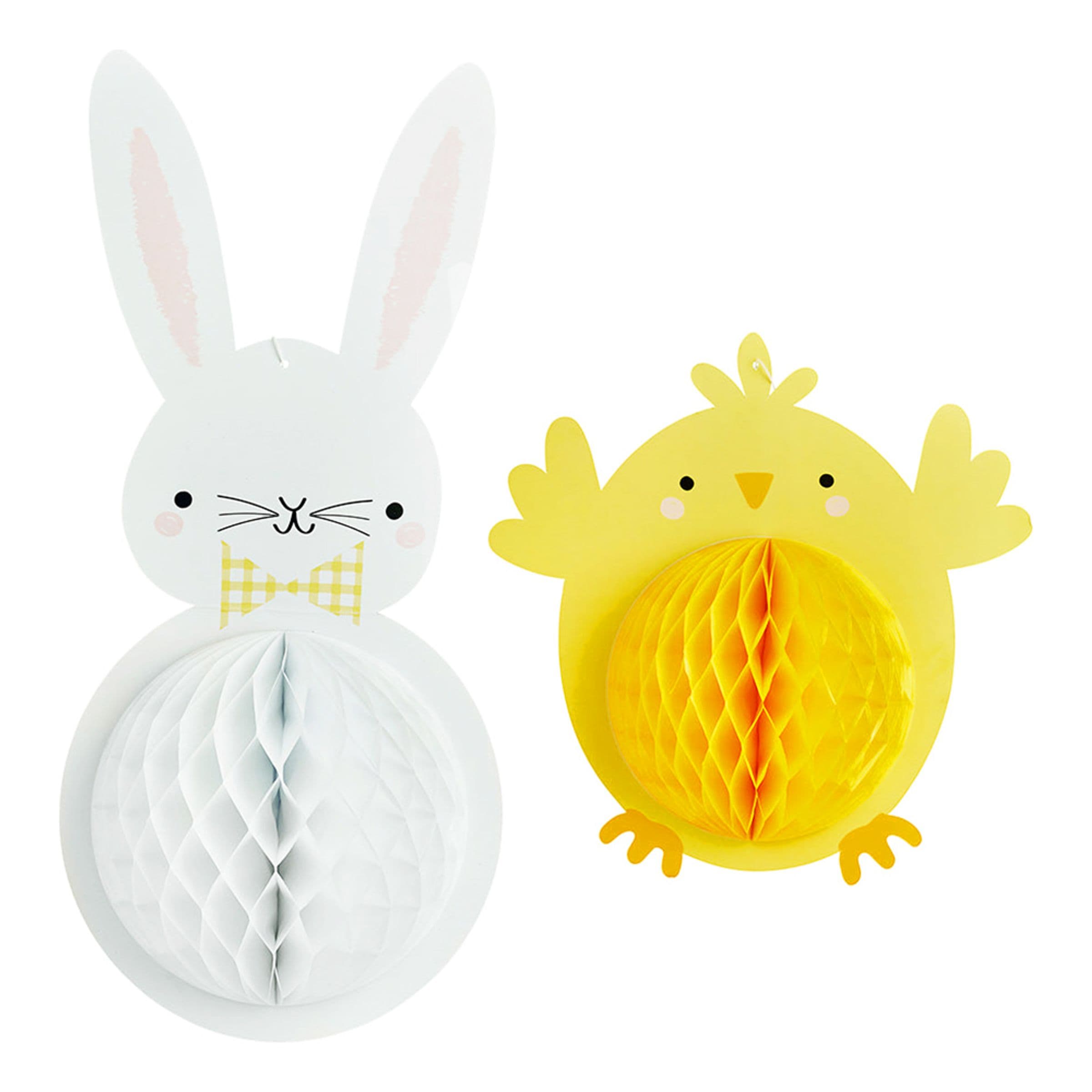 Honeycombs Pääsiäispupu & Tipu - 2-pakkaus – Club Green / Hootyballoon