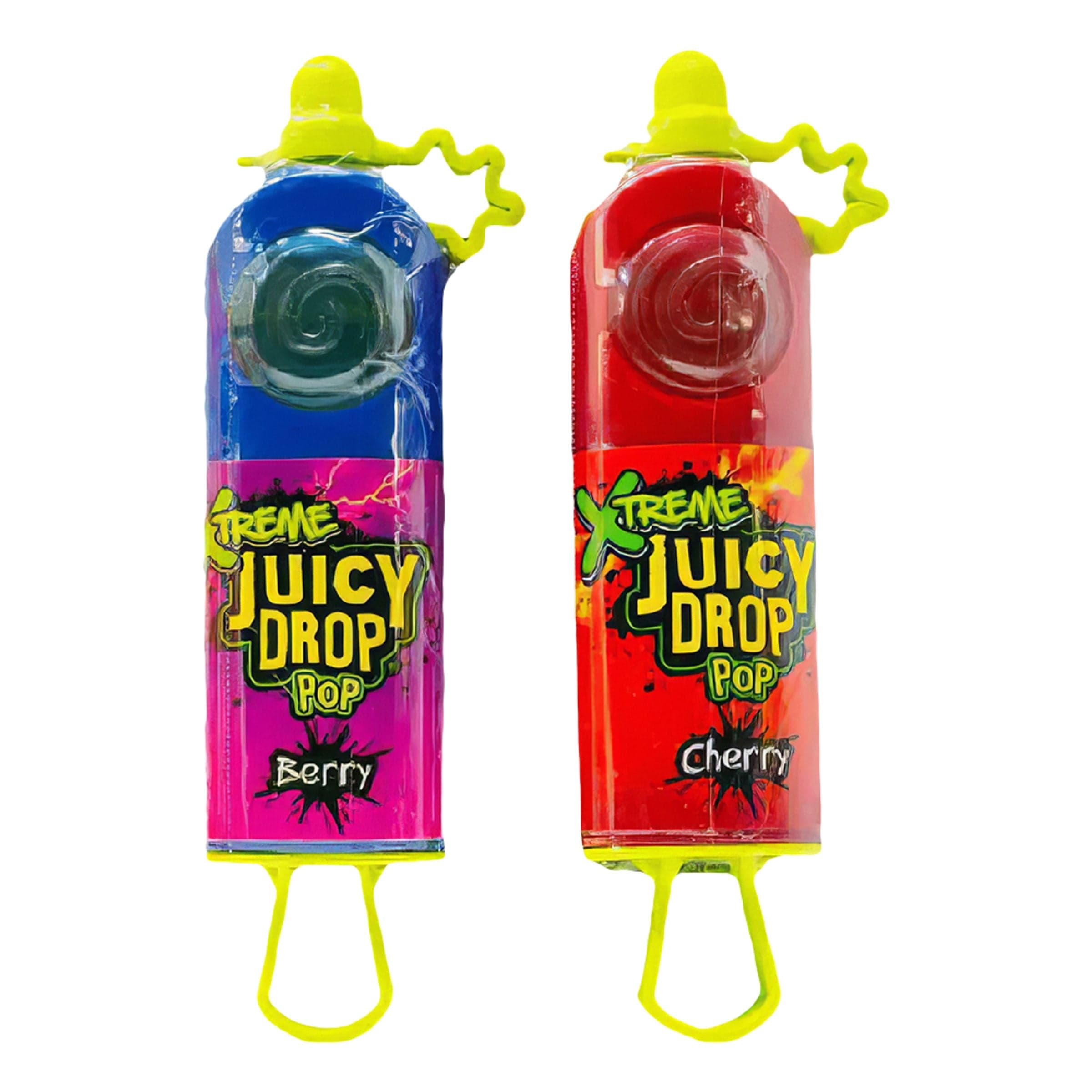 Juicy Drop Pop Xtreme Sours - 26 g – ERT Godis Singel