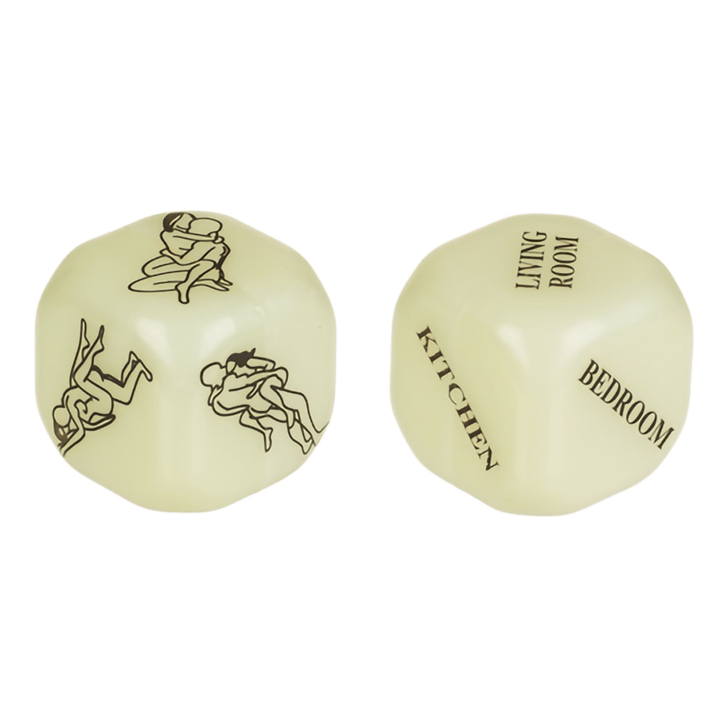 Kama Sutra Nopat Glow in the Dark - 2-pack – Out of the Blue