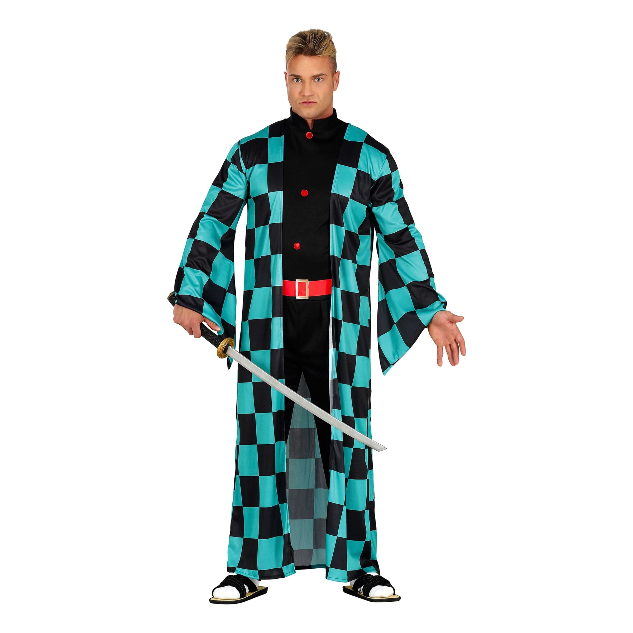 Kimono Miekkailija Naamiaisasu - Large – Fiestas Guirca