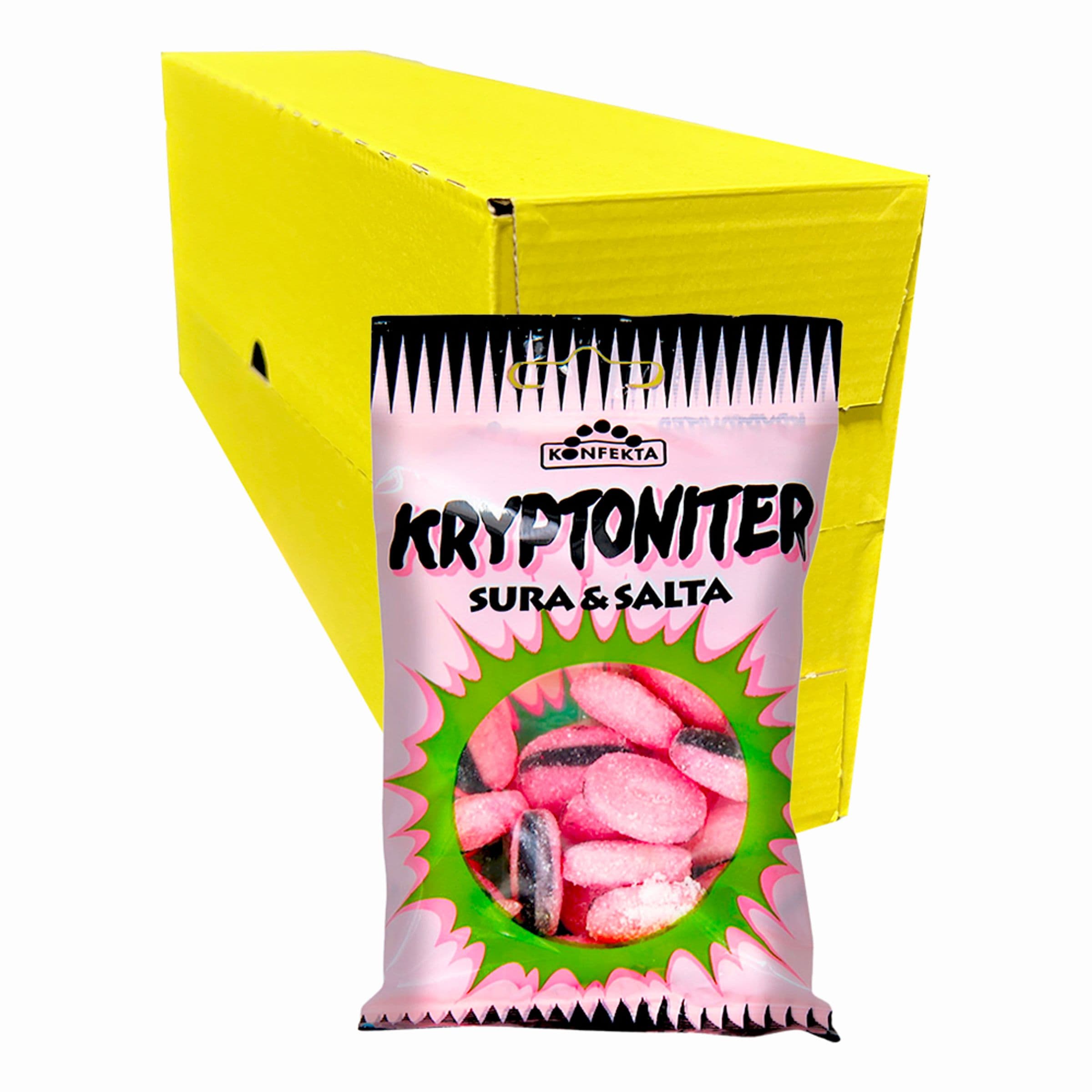 Kryptoniter Makeispussi Suurpakkaus - 20 x 60 g – ERT Godis Bulk