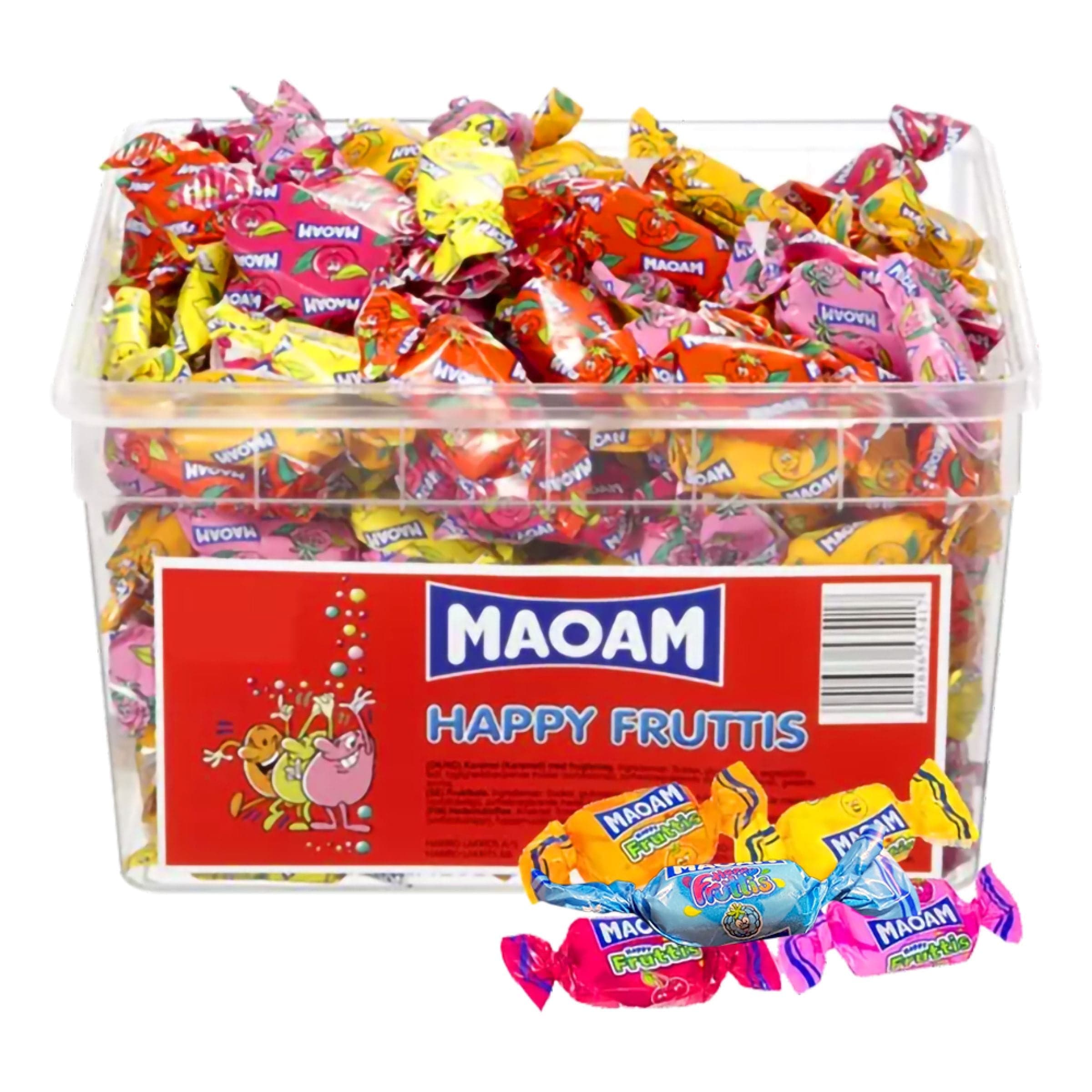 Maoam Happy Fruttis Irtokarkit Pussissa - 1 kg – ERT Godis Bulk