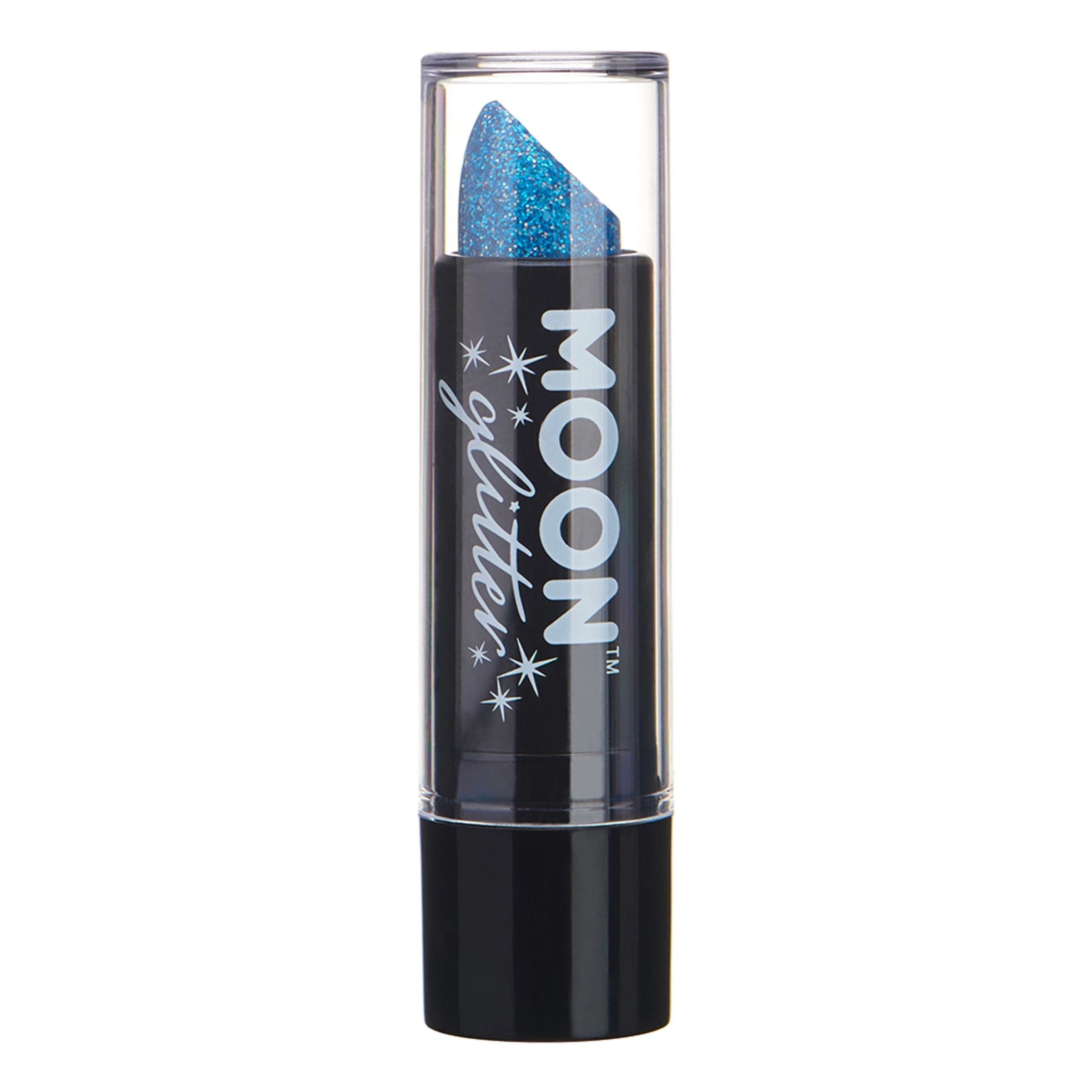 Moon Creations Holographic Glitter Lipstick - Sininen – Smiffys