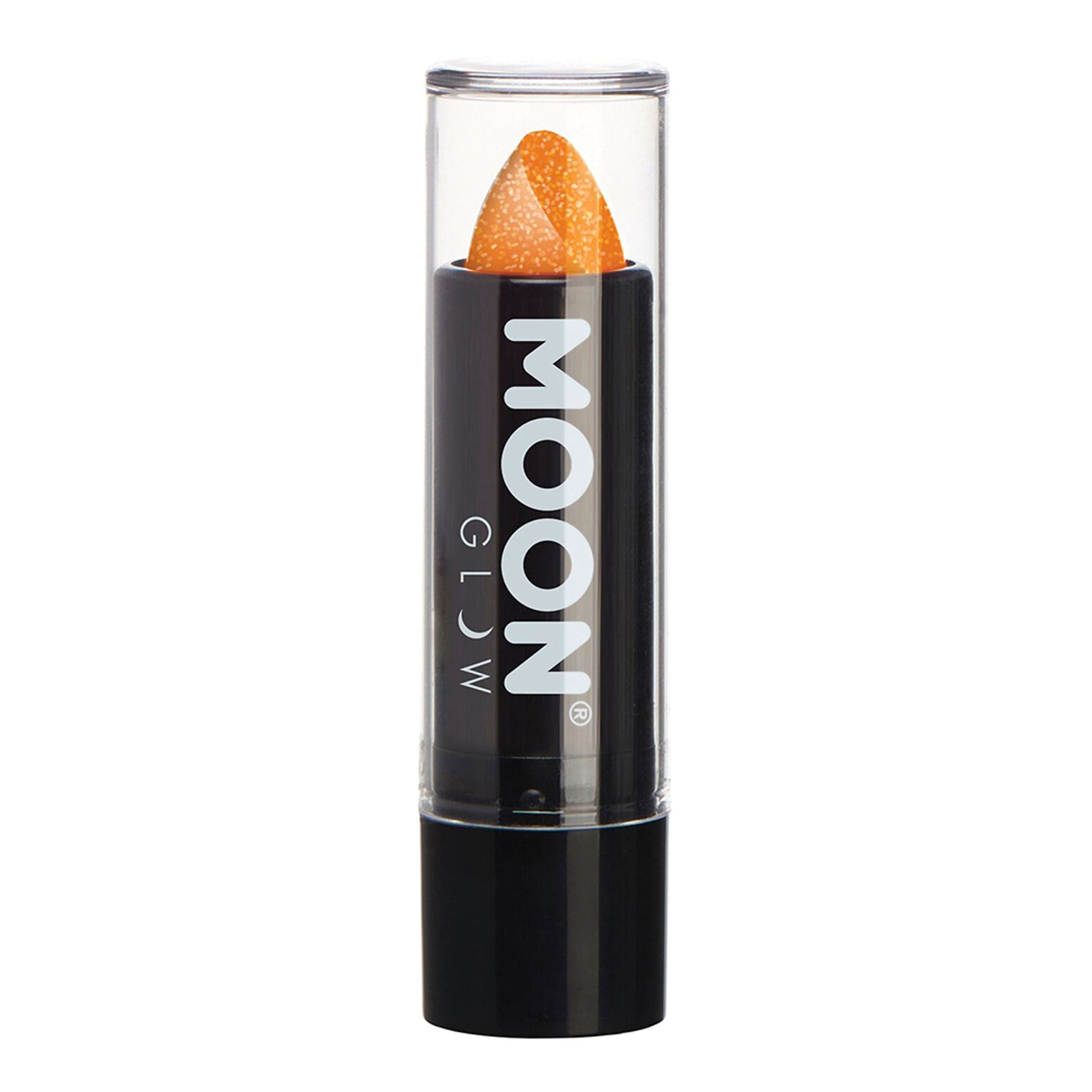 Moon Creations UV Neon Kimalle Huulipuna - Oranssi – Smiffys