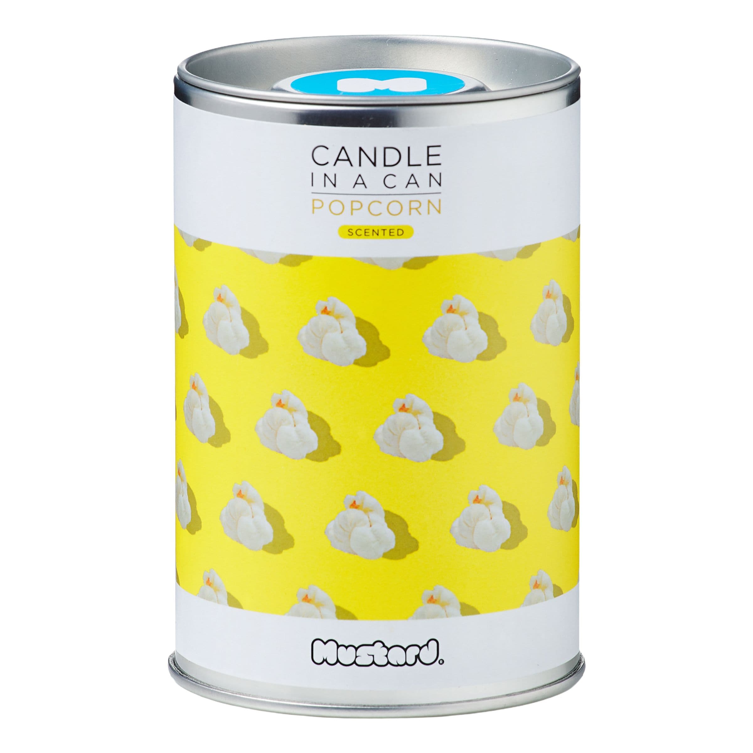 Mustard Candle In A Can Popcorn – Ohlsson och Lohaven