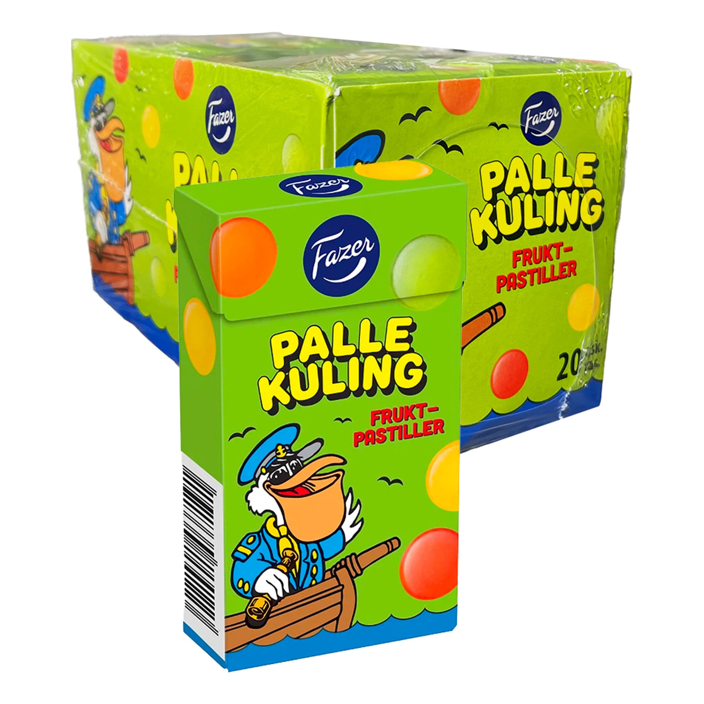 Fazer Palle Kuling Tablettirasia Suurpakkaus - 20 x 38 g – ERT Godis Bulk