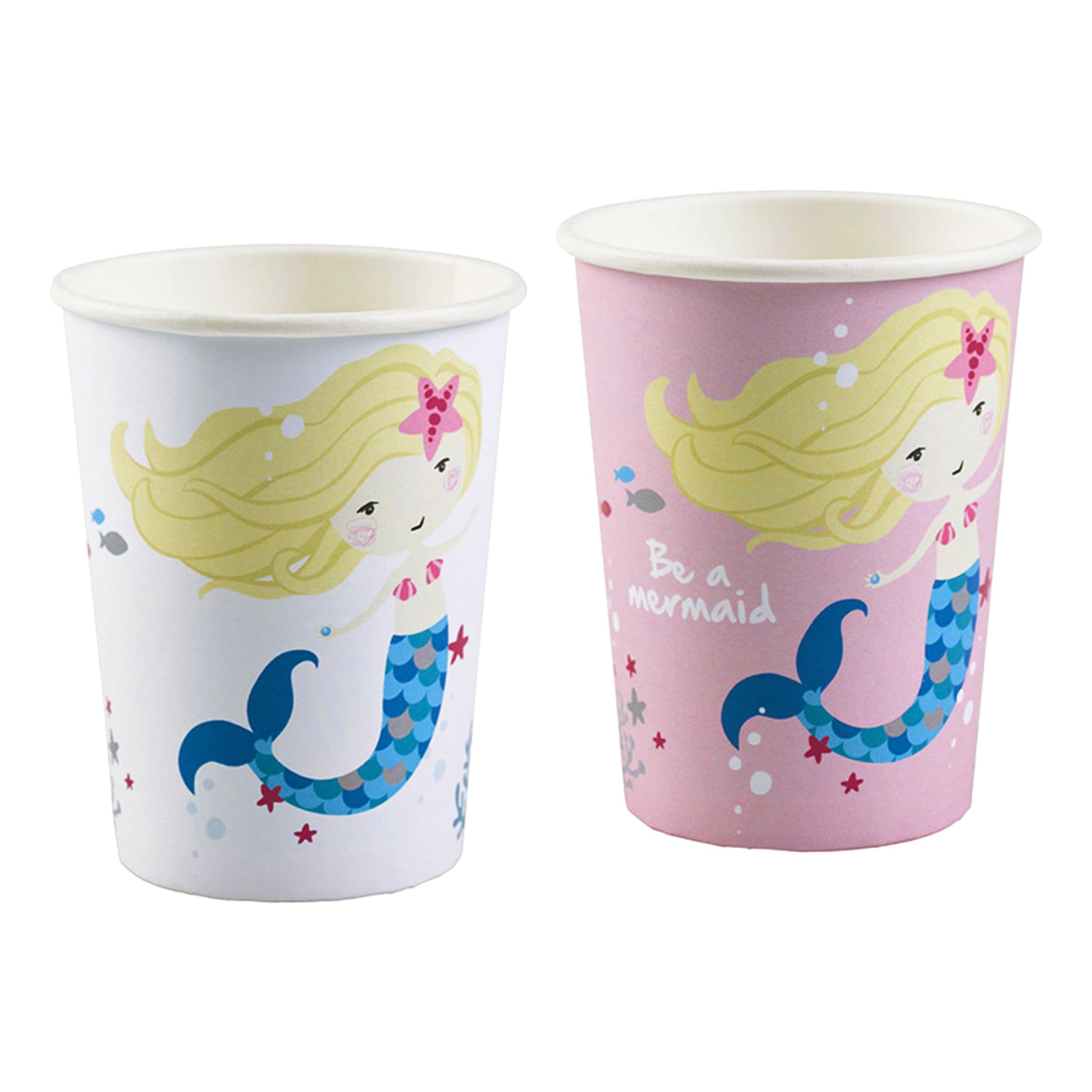 Pahvimukit Be a Mermaid - 8-pakkaus – Riethmüller