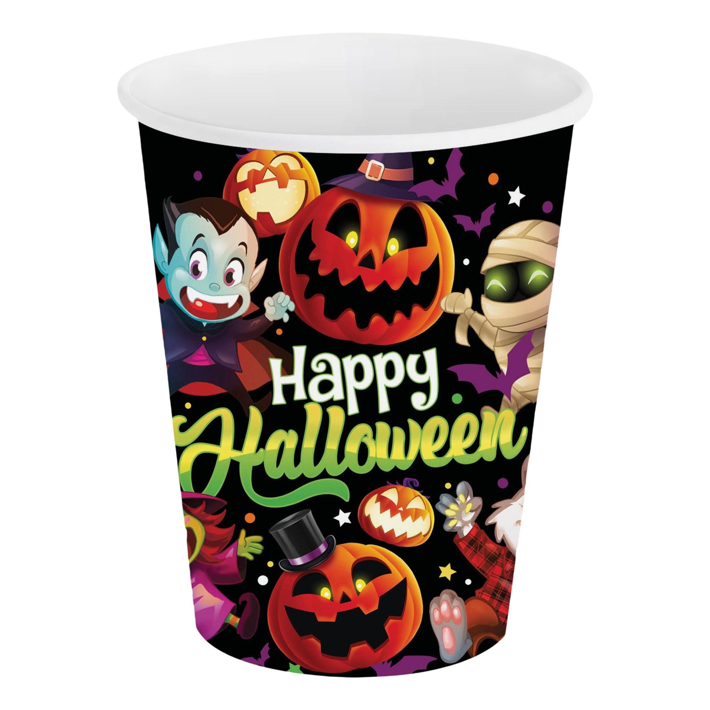 Pahvimukit Halloween Monsters - 6-pack – Fiestas Guirca