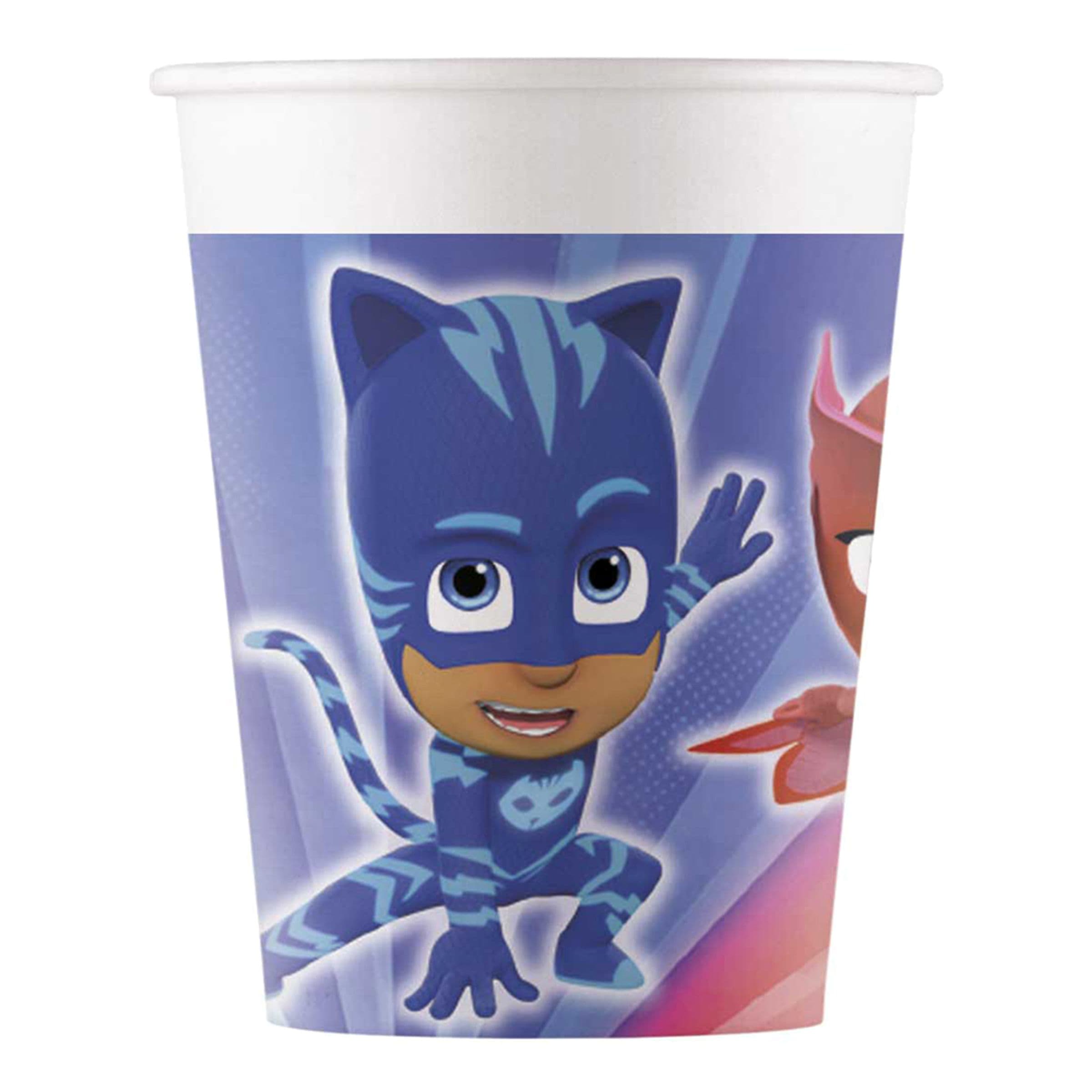 Pahvimukit Pyjamasankarit - 8-pakkaus – Globos Europe