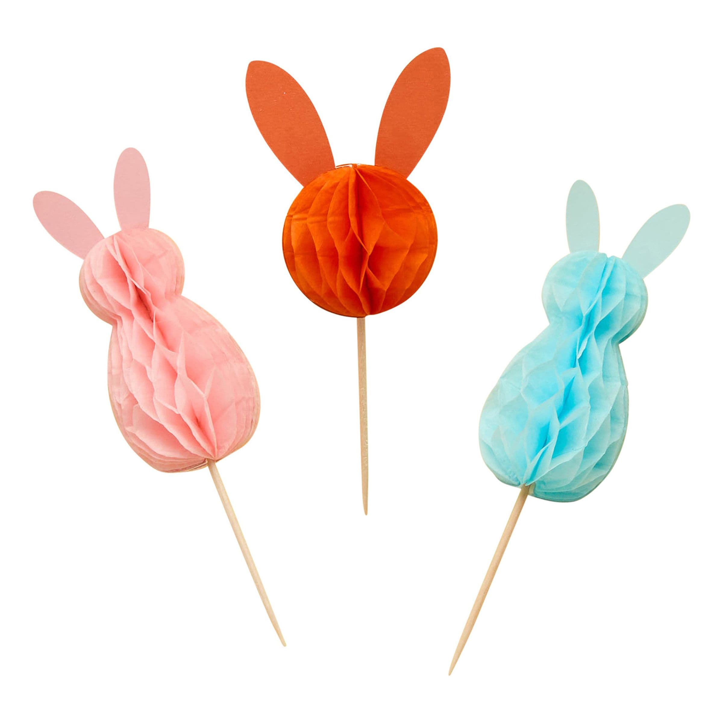 Partypicks Honeycombs Kanit - 10-pakkaus – Club Green / Hootyballoon