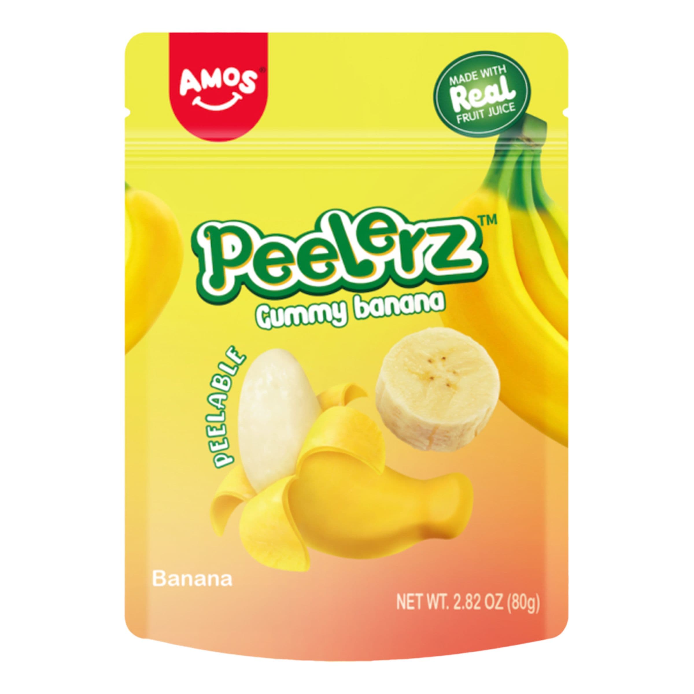 Peelerz Peelable Gummy Banana - 80 g – Coopers Candy