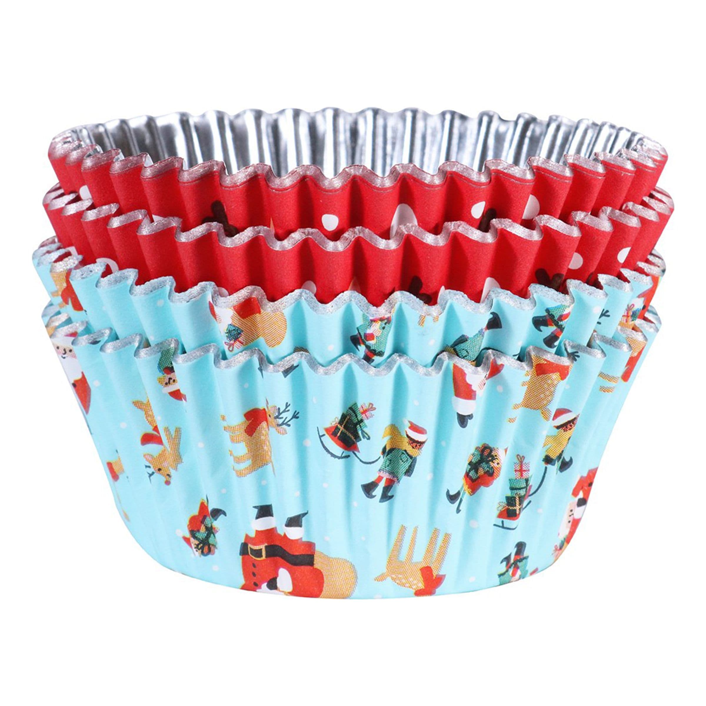 PME Muffinivuoat Foliolla Joulu - 60-pakkaus – PME Cake