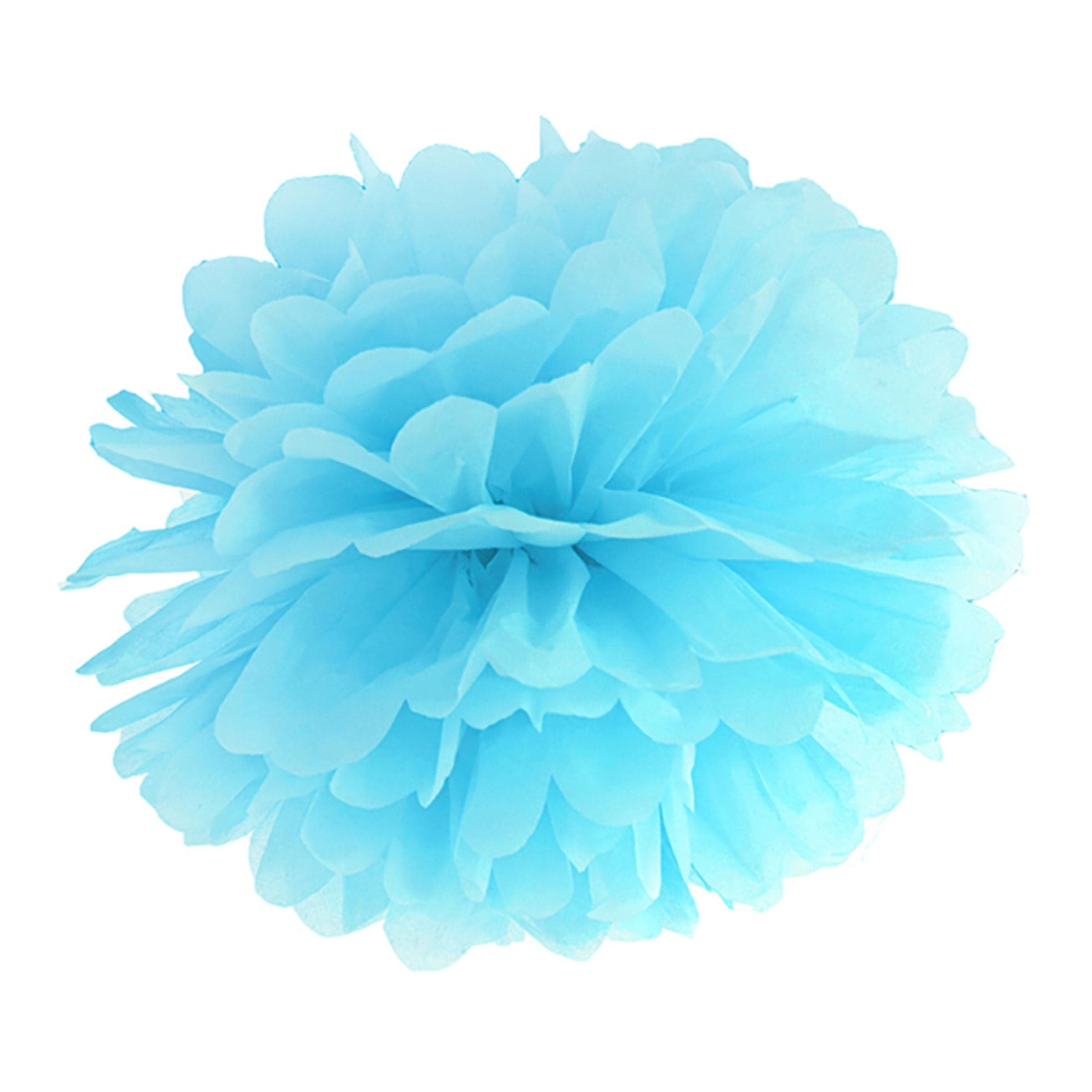 Pom Pom Turkoosi Riippuva Koriste – PartyDeco