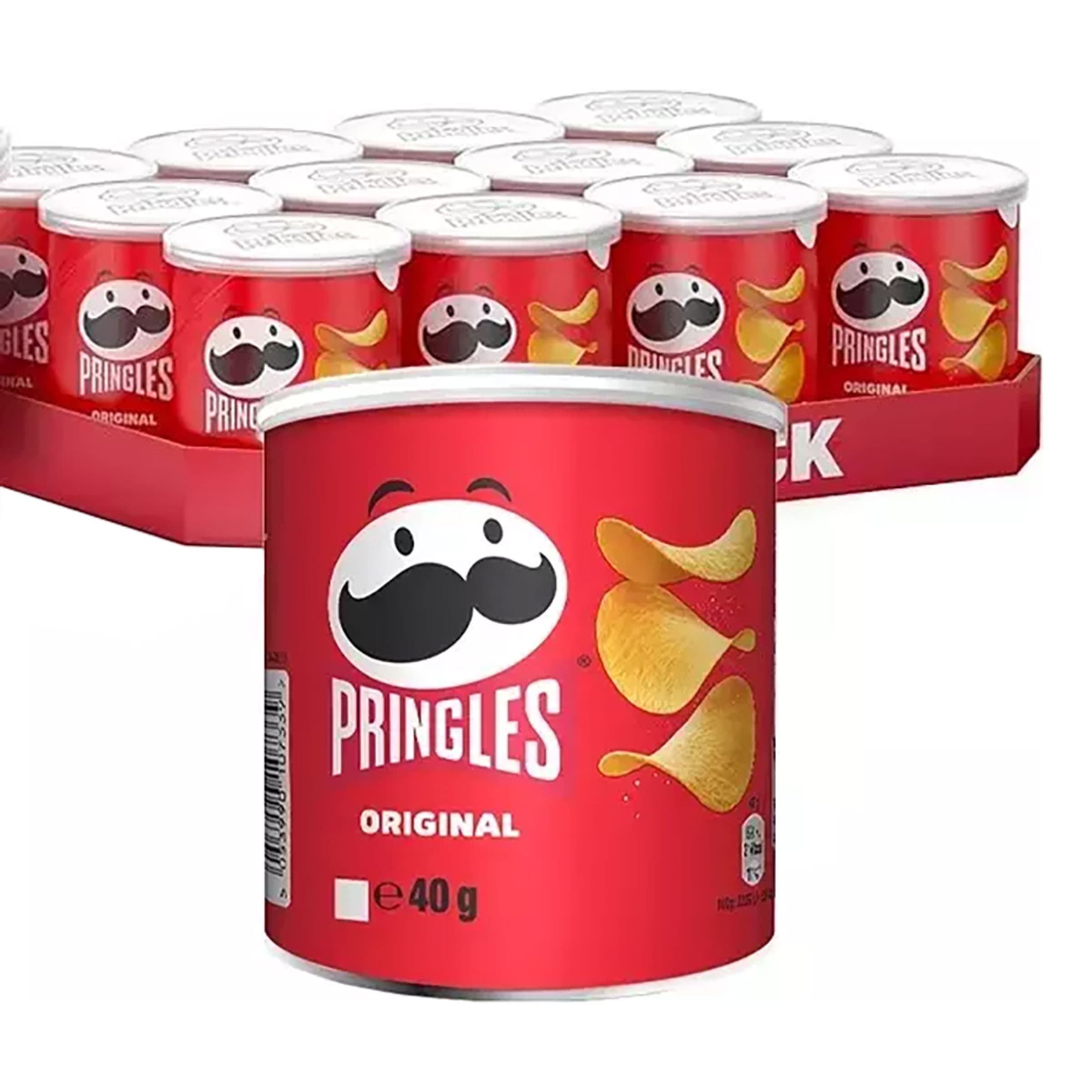 Pringles Original Mini Suurpakkaus - 12 x 40 g – ERT Godis Bulk
