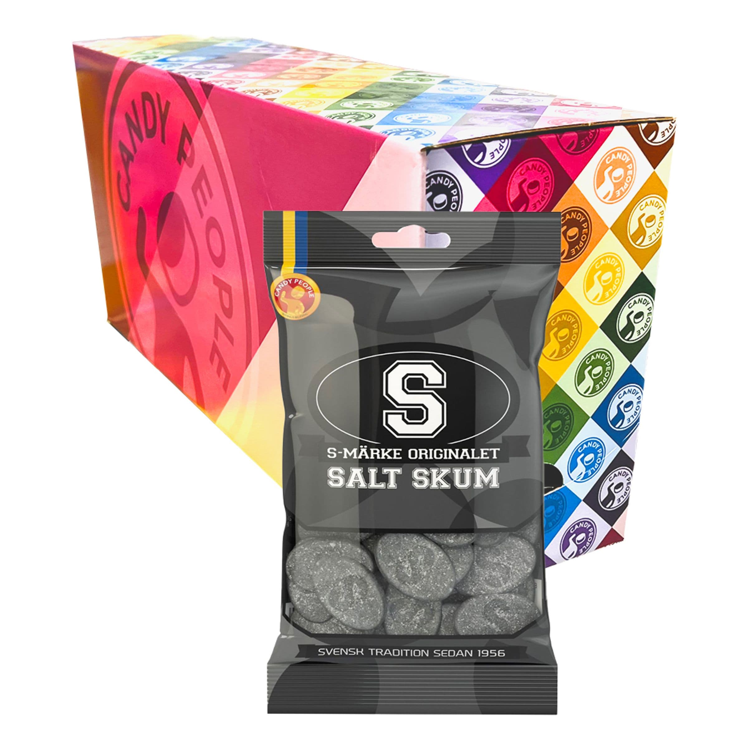 S-Märken Salt Skum Suurpakkaus - 14 x 70 g – ERT Godis Bulk