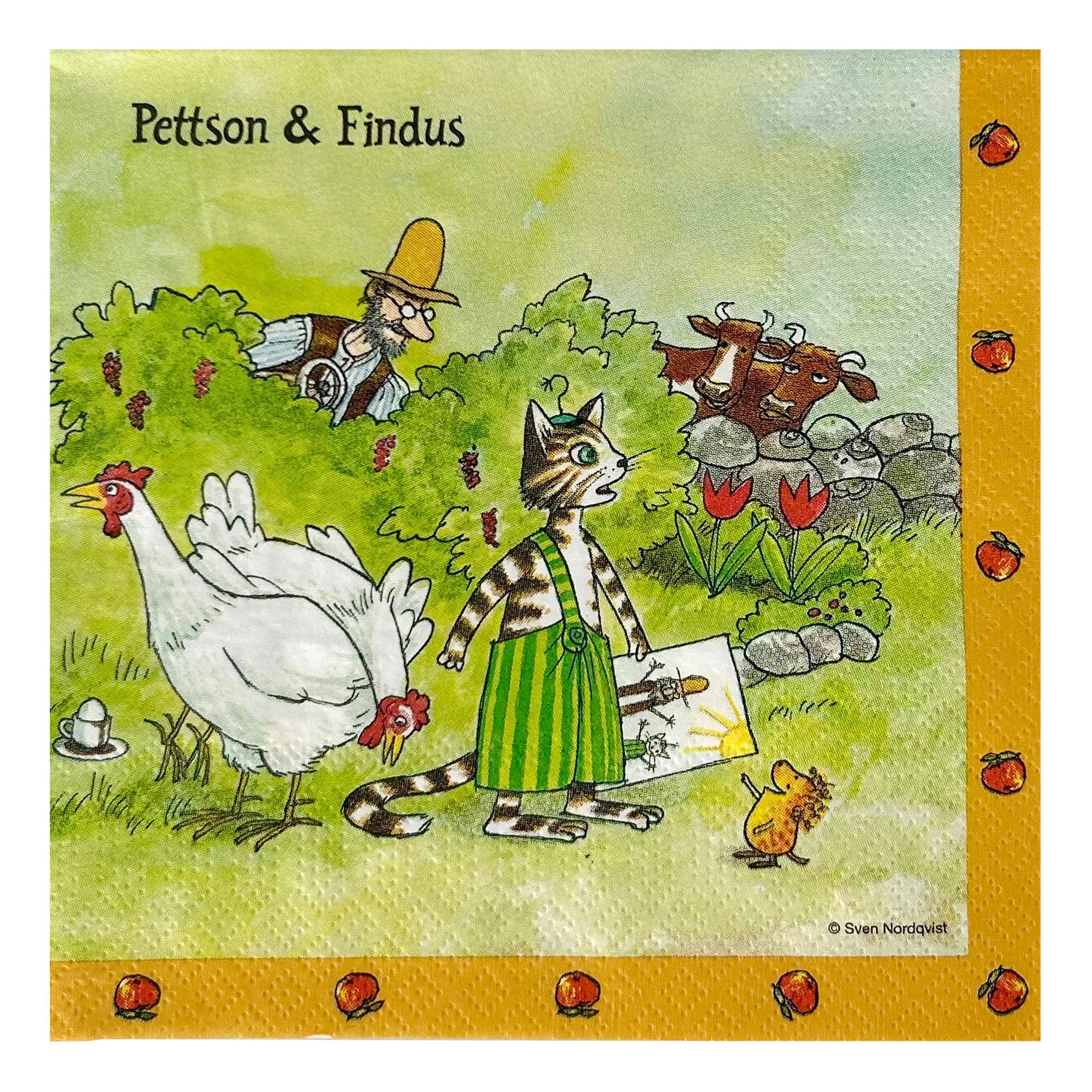 Lautasliinat Kanat Pettson & Findus - 16-pakkaus – Design House 95