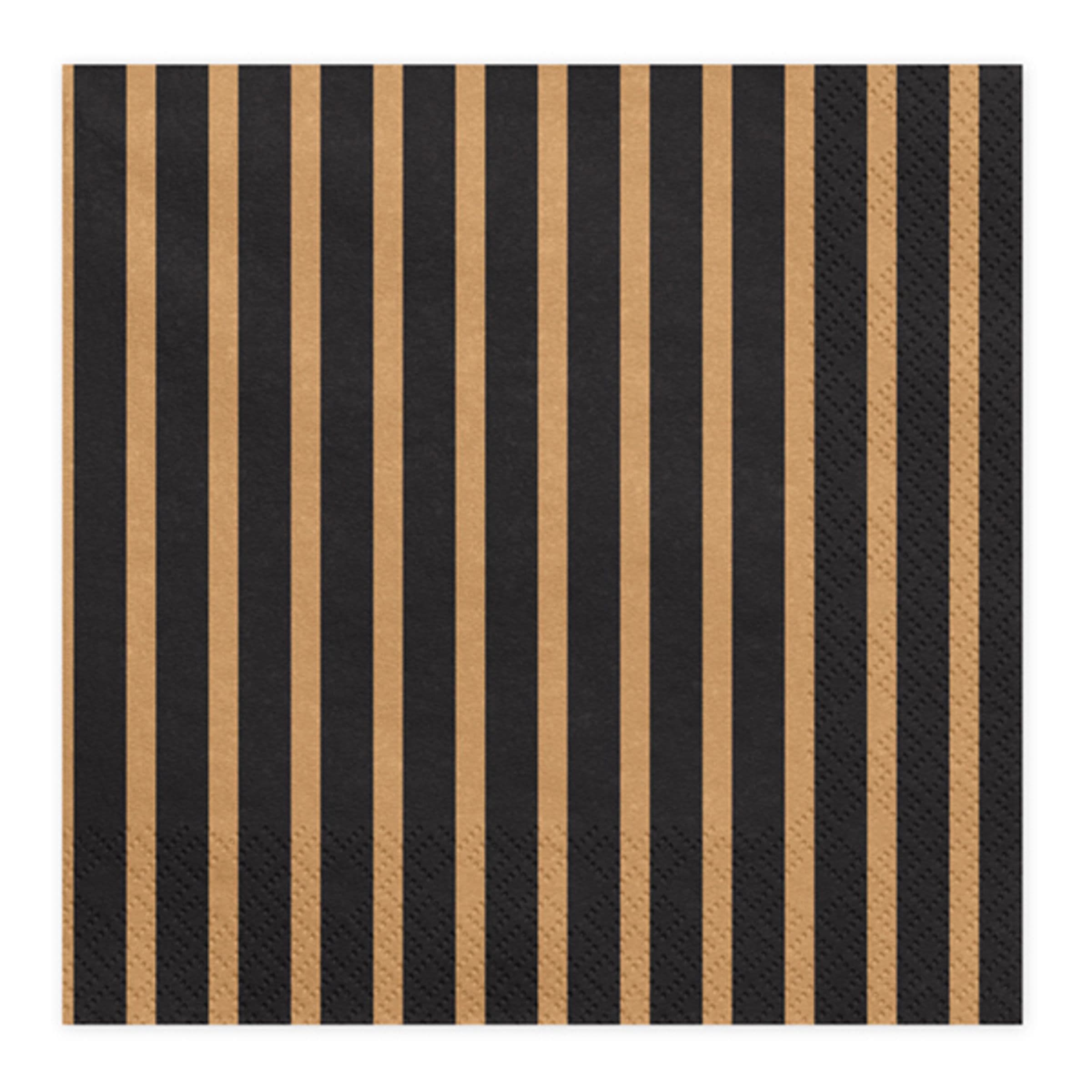 Servetit Raidallinen Kulta Metalli Celebrate - 20-pakkaus – PartyDeco