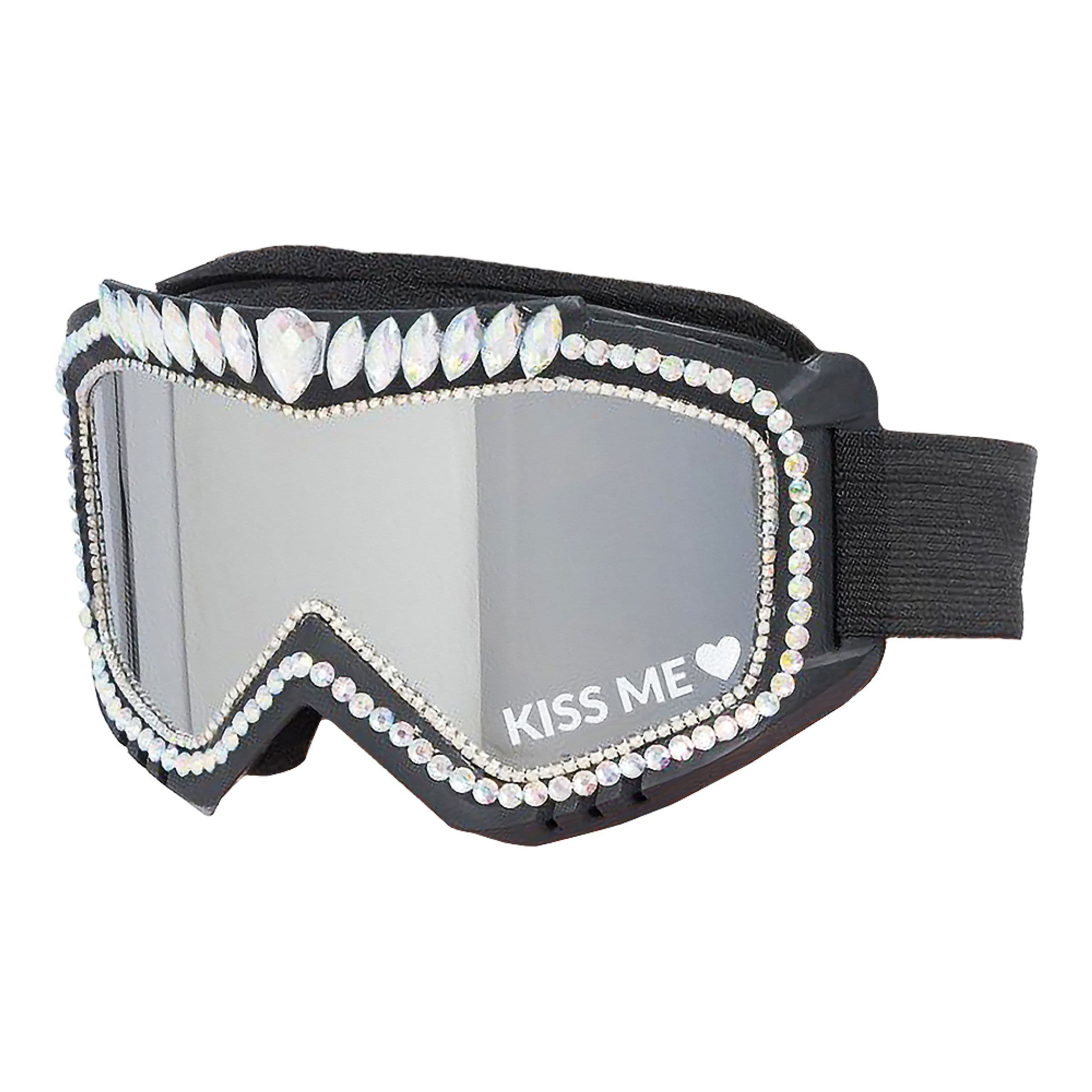 Strassikoristeiset Kiss Me -laskettelulasit – CHAKS