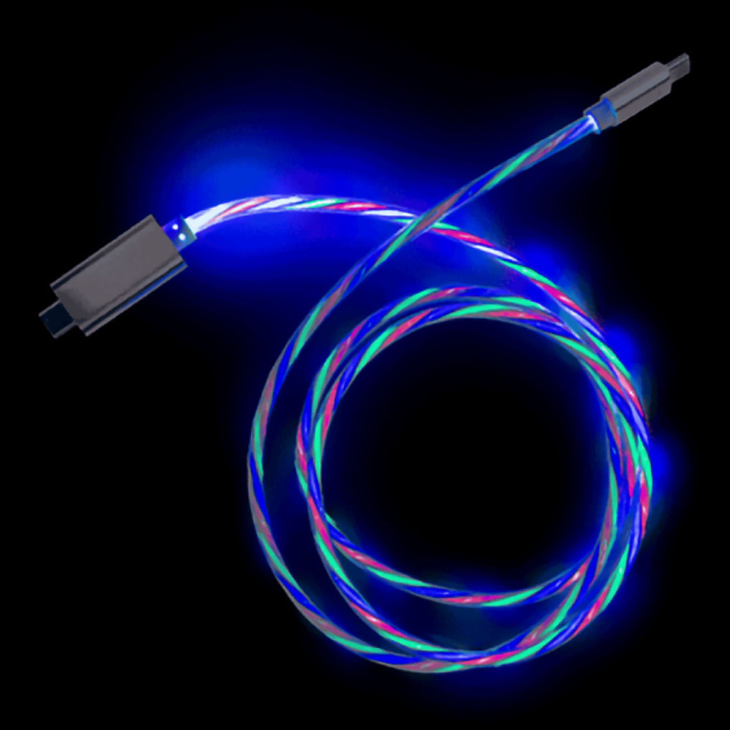 Pikalatauskaapeli LED USB-C – Out of the Blue