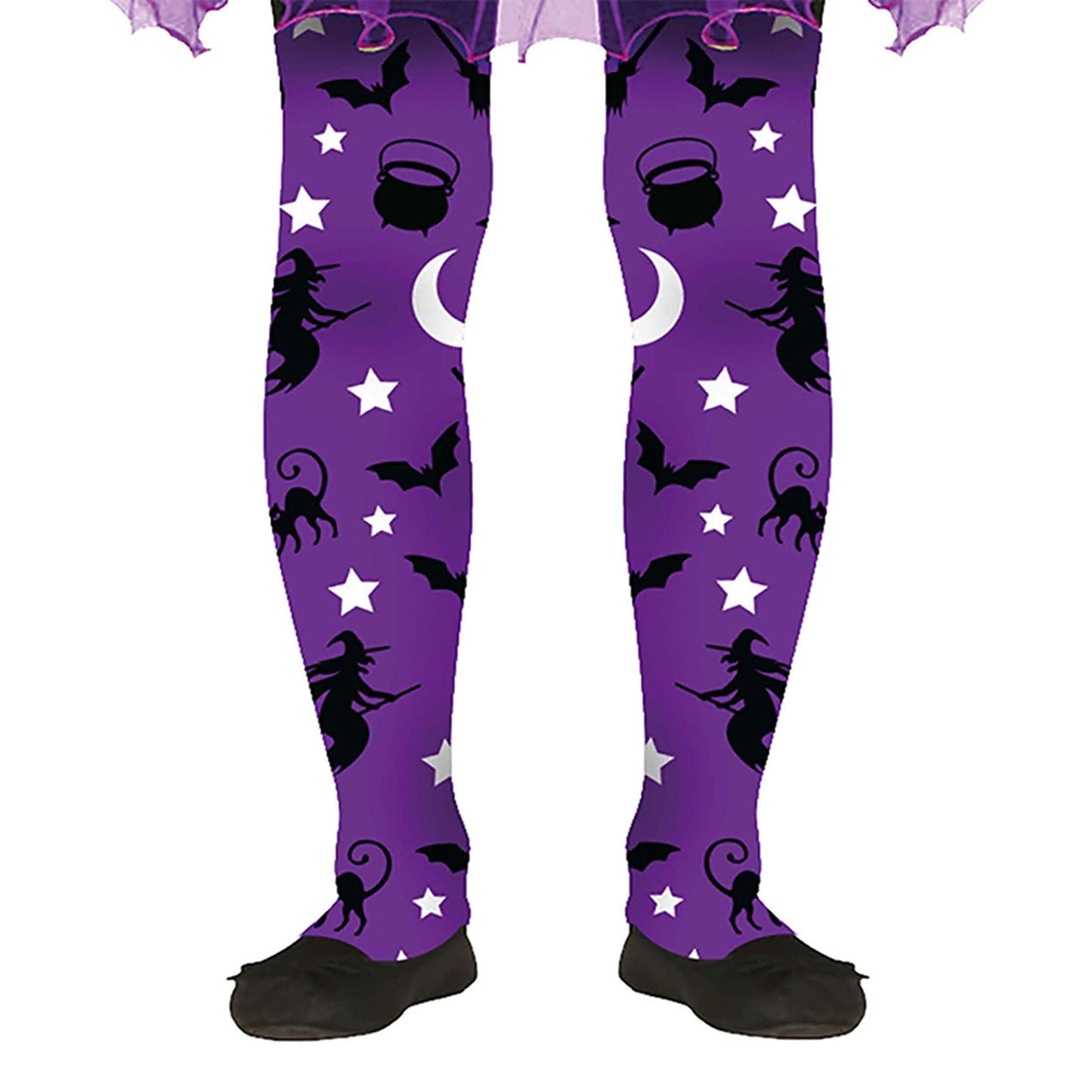 Lasten Sukkahousut Noita Liila - 7-12 vuotta – Fiestas Guirca