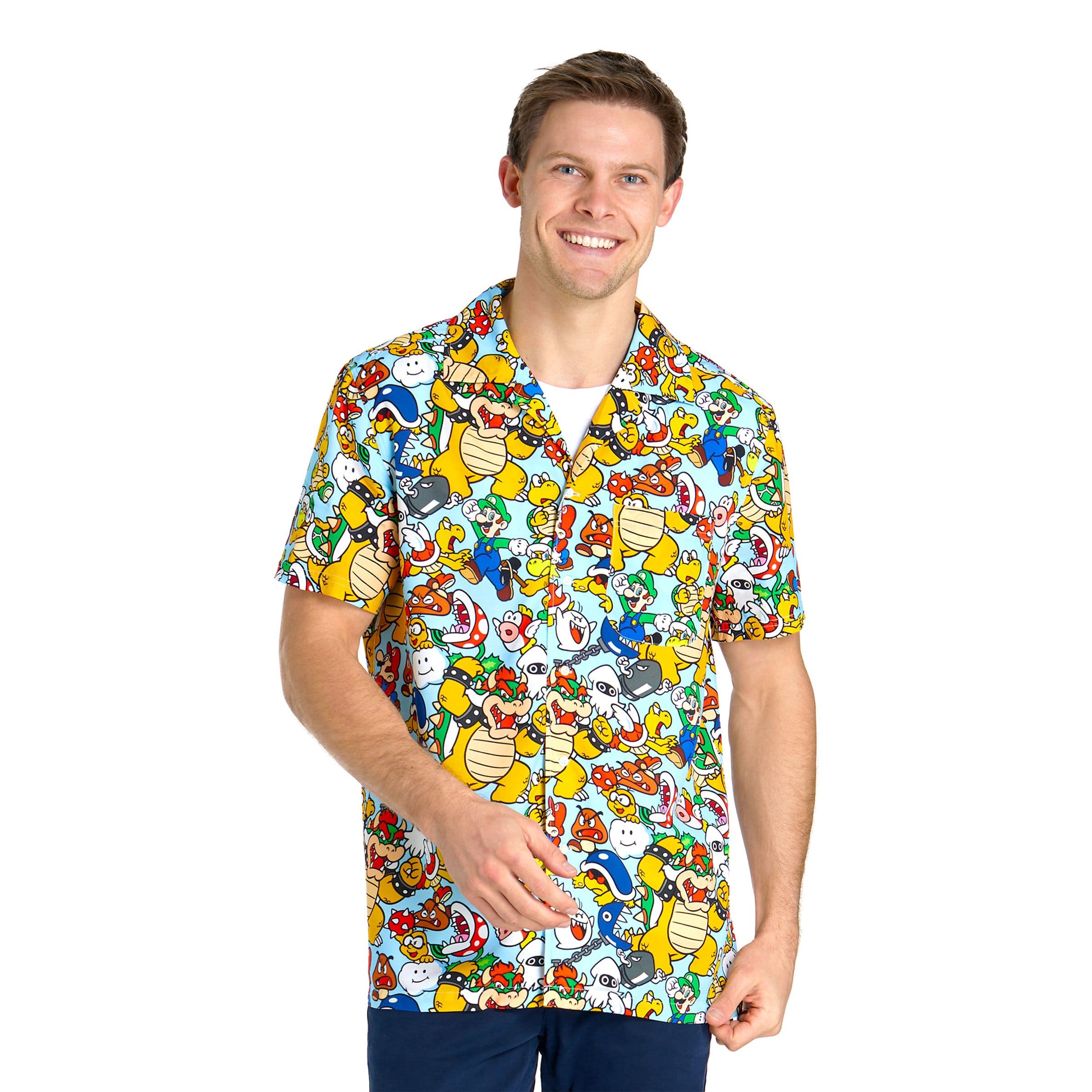 Super Mario Bowsers Kingdom -paita - X-Small – Oppo Merchandise Group