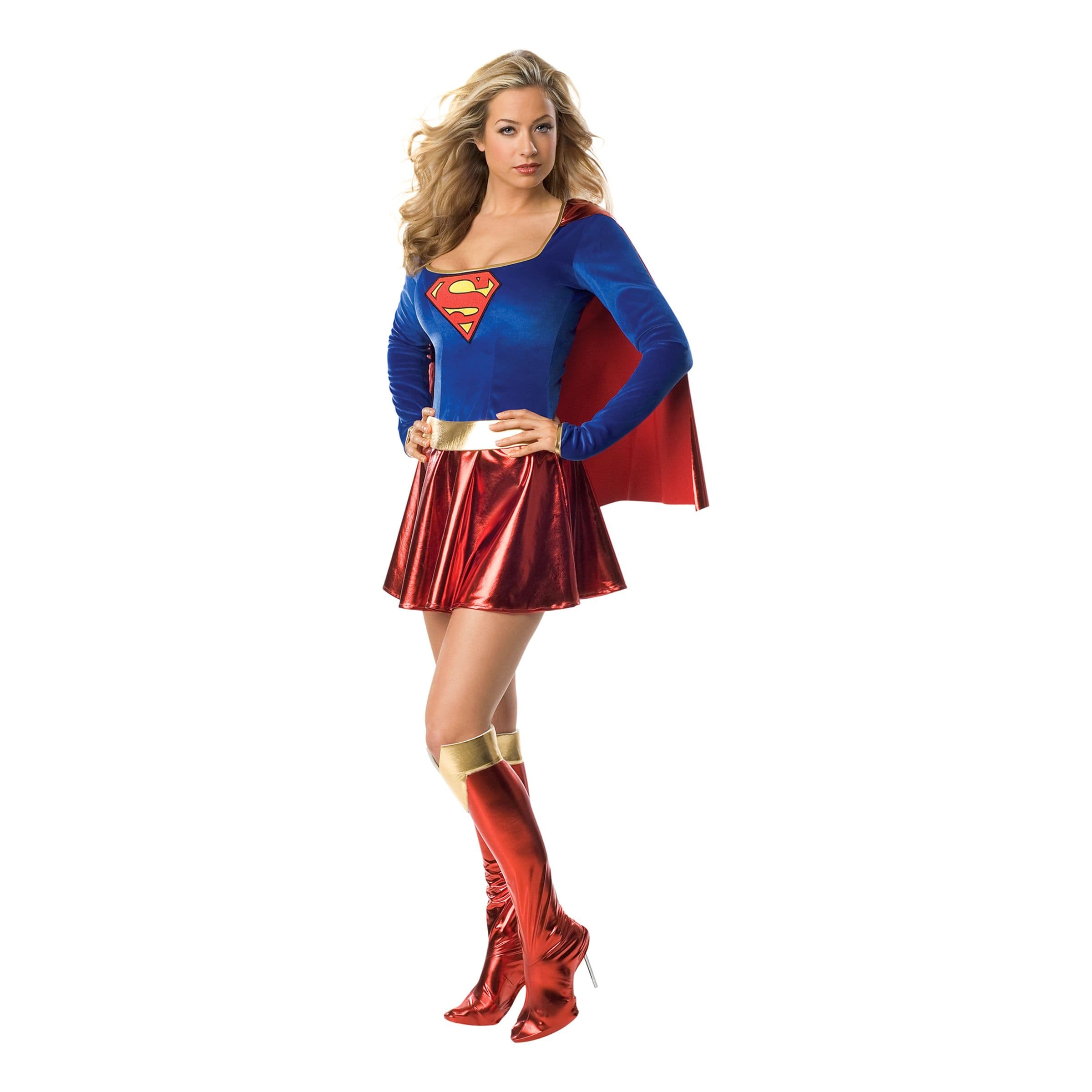 Supergirl Deluxe Naamiaisasu - Medium – Rubies Costumes