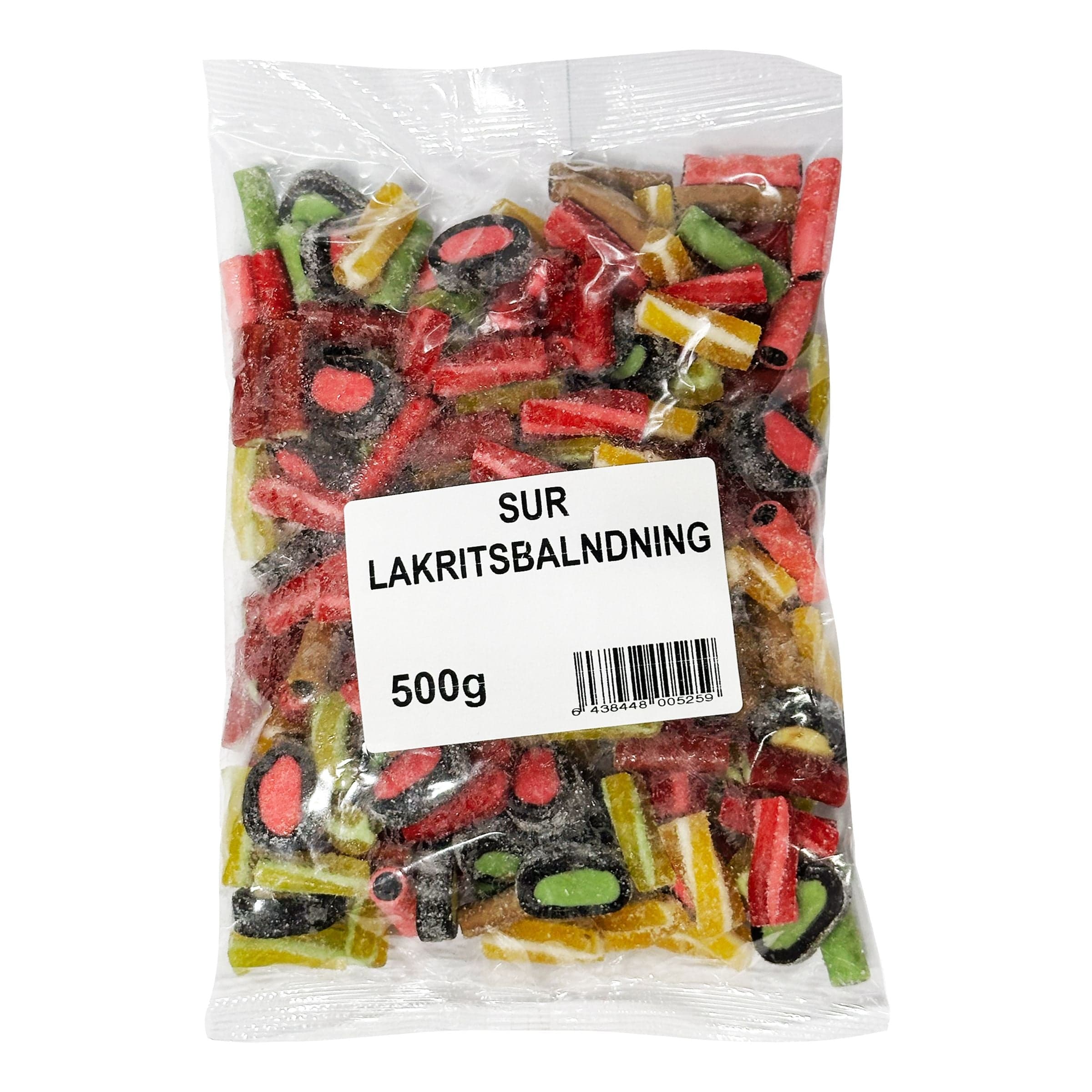 Hapan Lakritsisekoitus Suurpakkaus - 500 g – ERT Godis Bulk