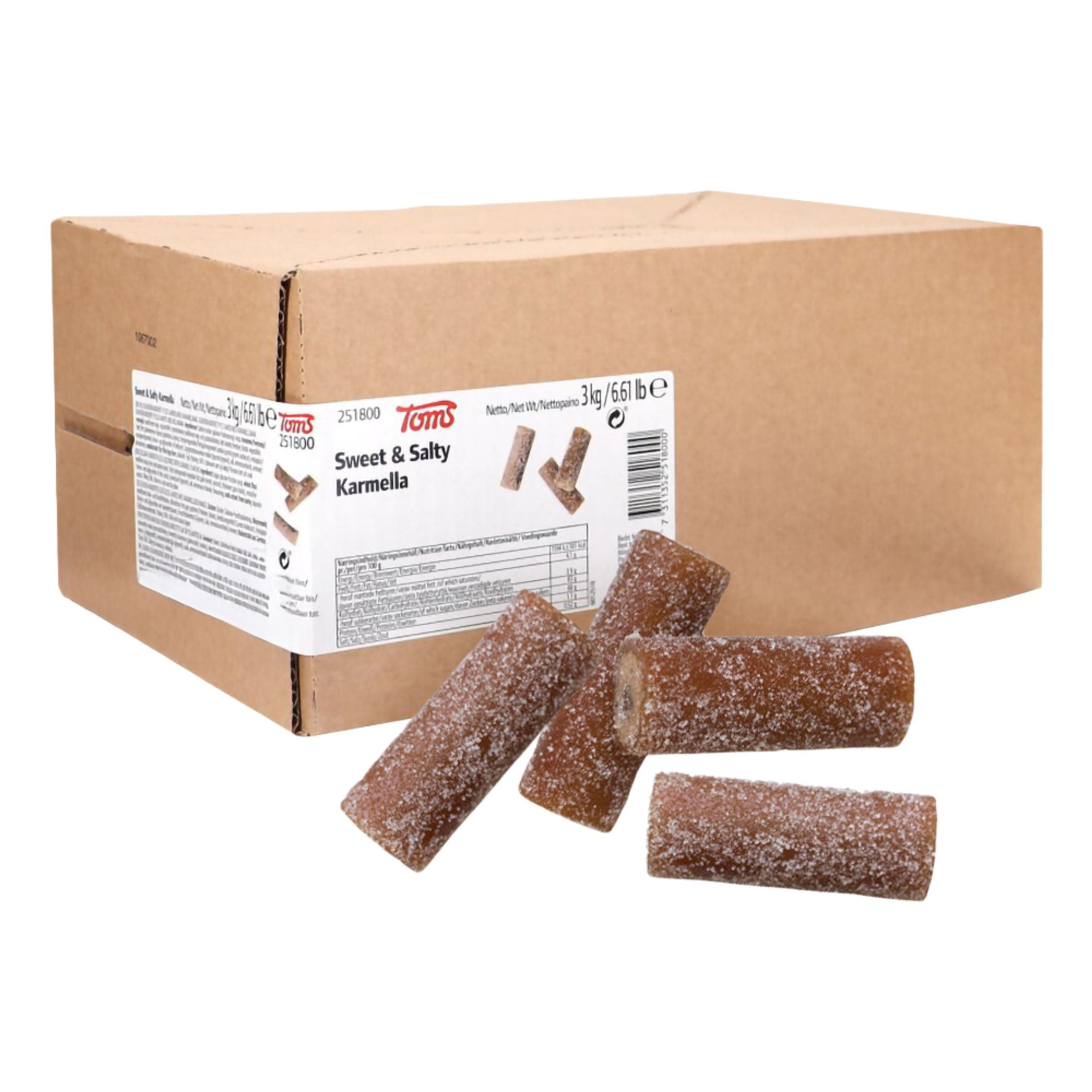 Toms Sweet & Salty Karamella Suurpakkaus - 3 kg – ERT Godis Bulk