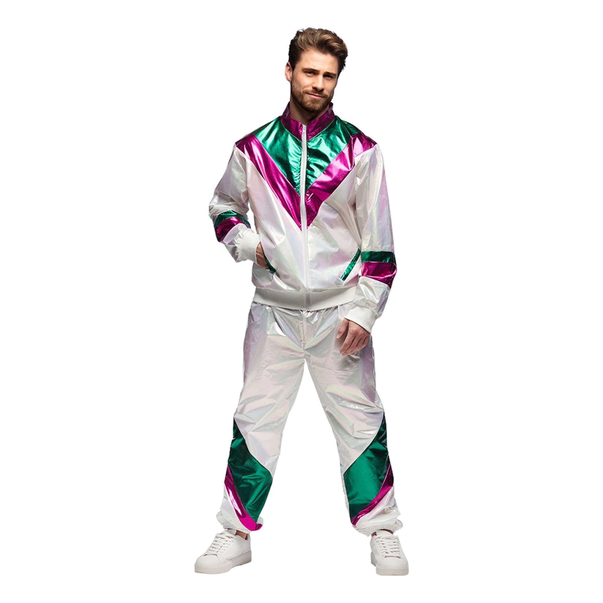 Verryttelypuku Miehet Holografinen - Medium – Boland Party Partners