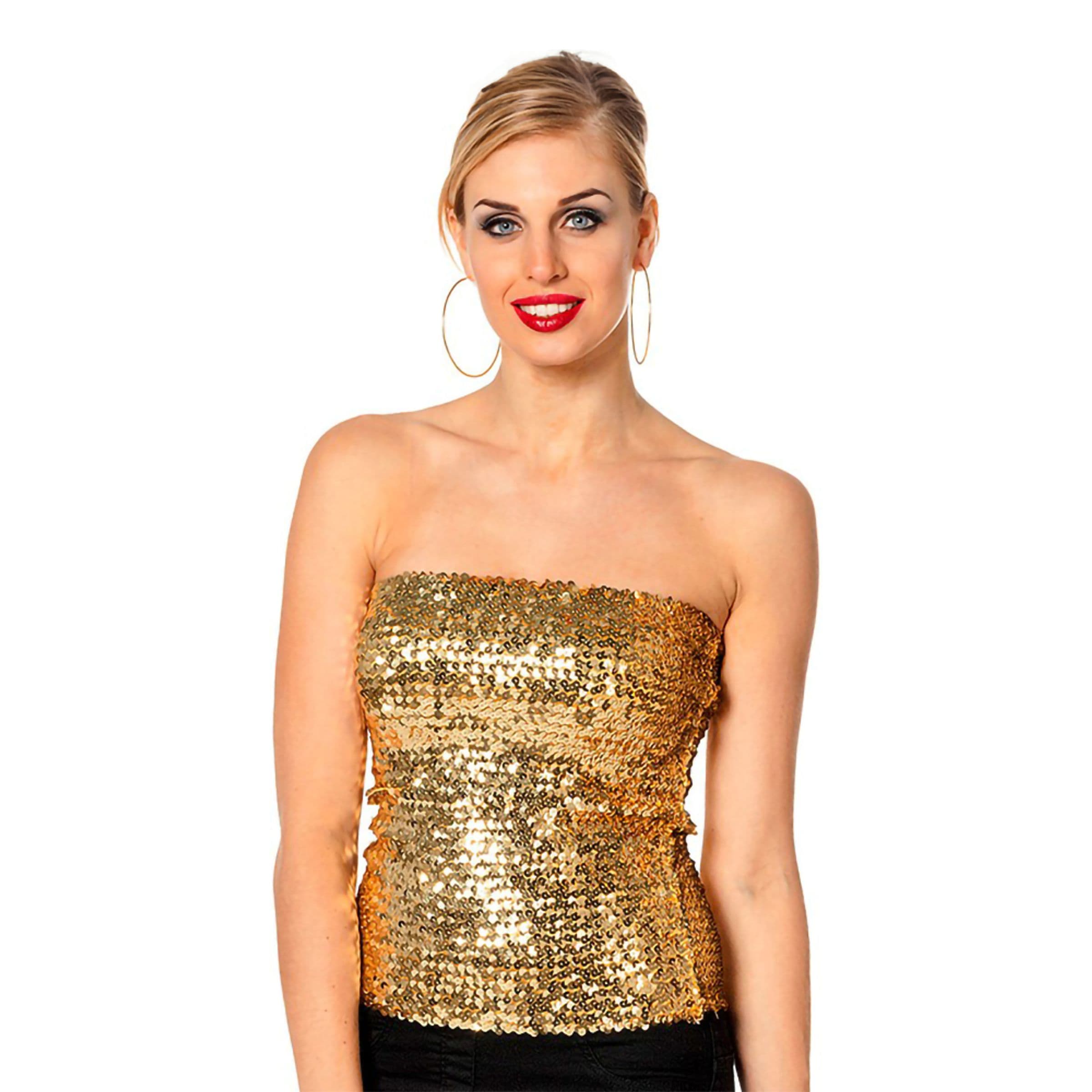 Tube Top / Hame Paljetti Kulta - Small – Wilbers & Wilbers