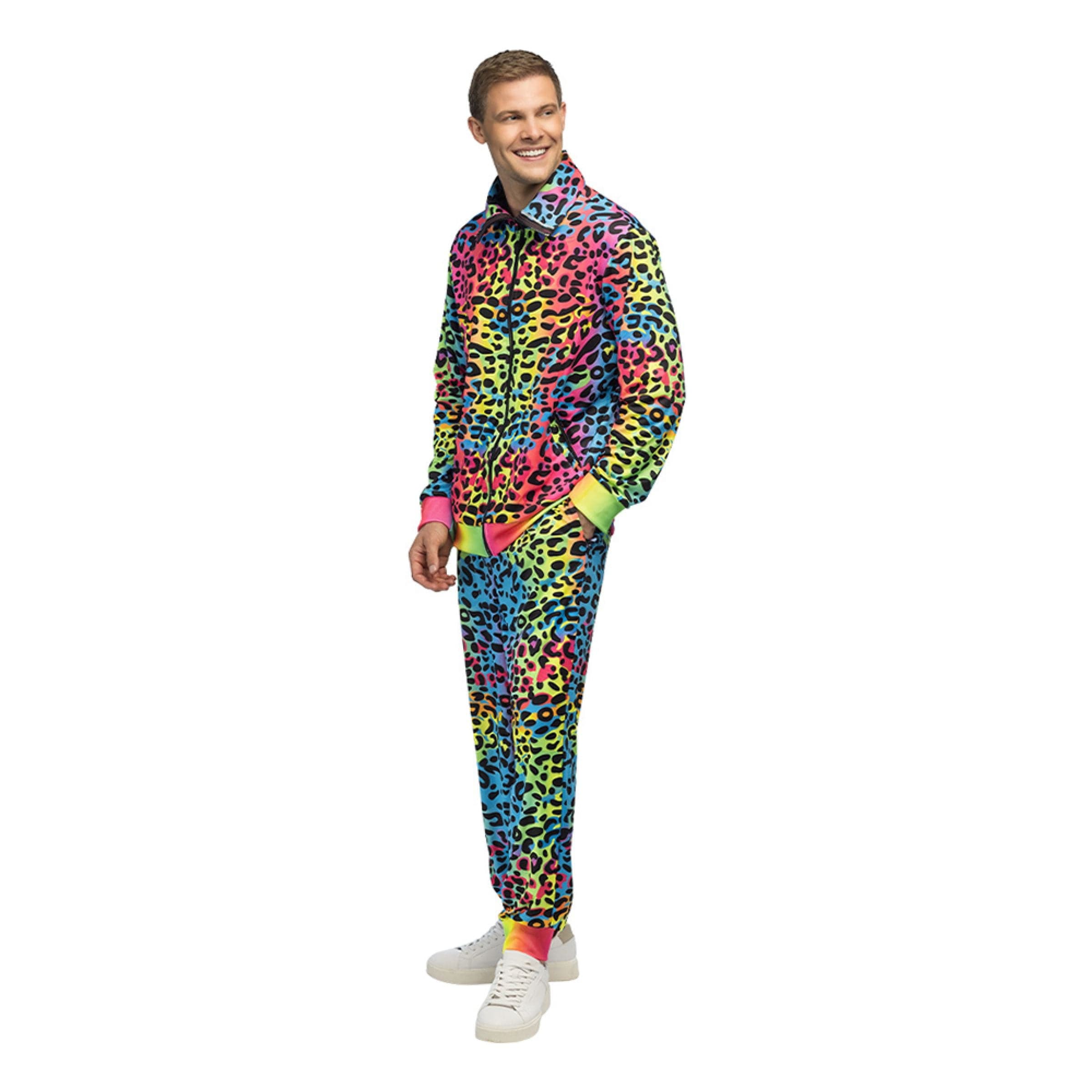 UV Leopard Verryttelypuku Mies Naamiaisasu - Small – Boland Party Partners