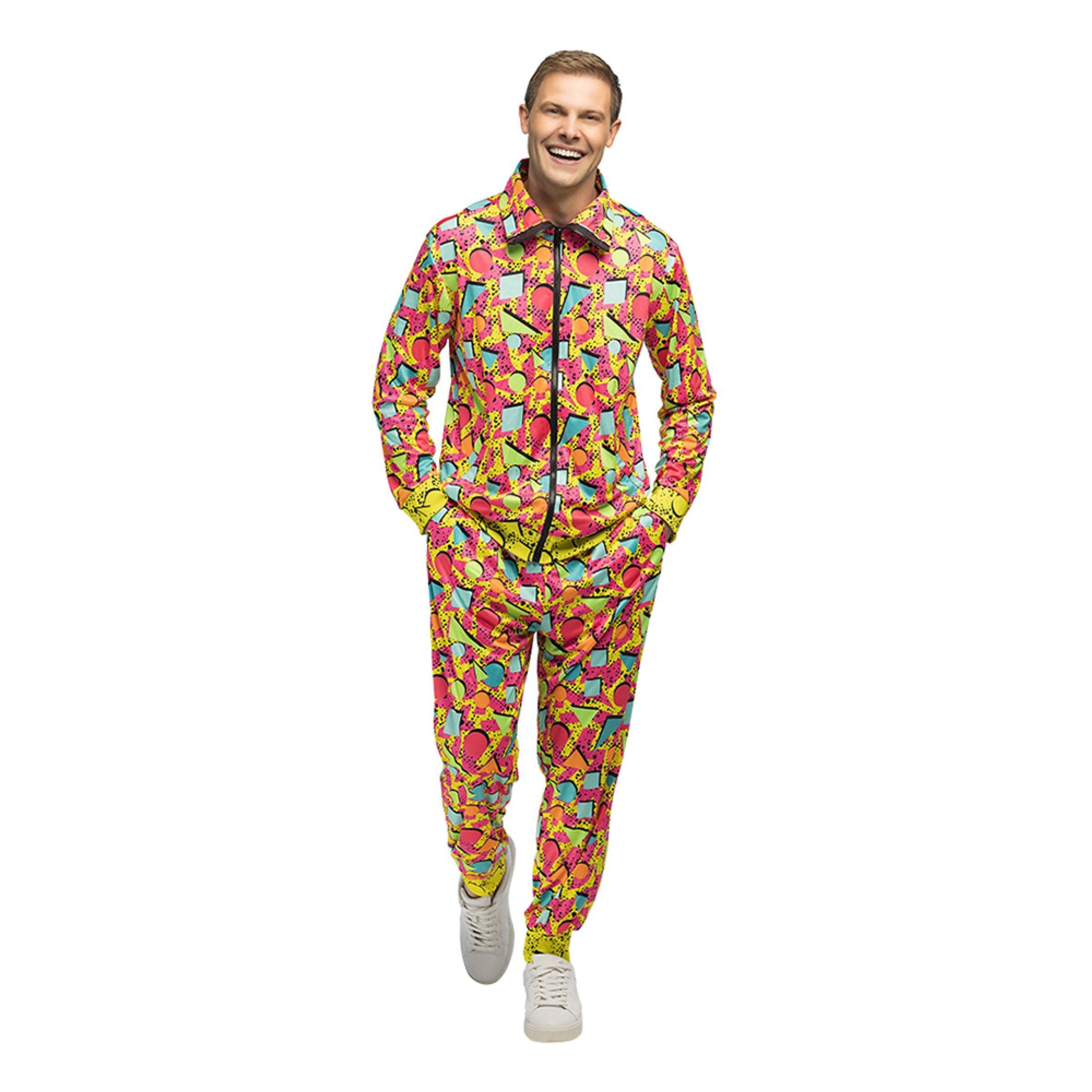 UV Pop Art Verryttelypuku Mies Naamiaisasu - Large – Boland Party Partners