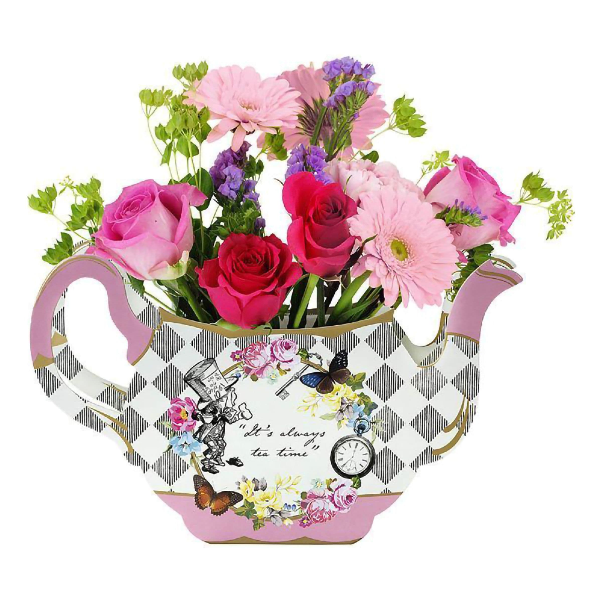 Maljakonkoriste Teekannu Alice Wonderland – Talking Tables