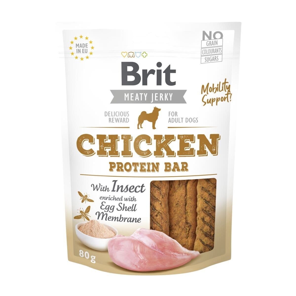 Brit Care Jerky Protein Bar kana ja hyönteiset – Brit Care