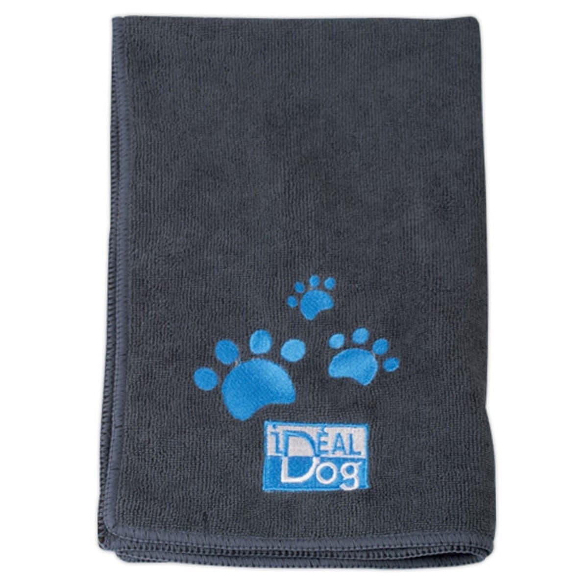 Mikrokuitupyyhe Ideal Dog 2 kpl, harmaa – Ideal Dog