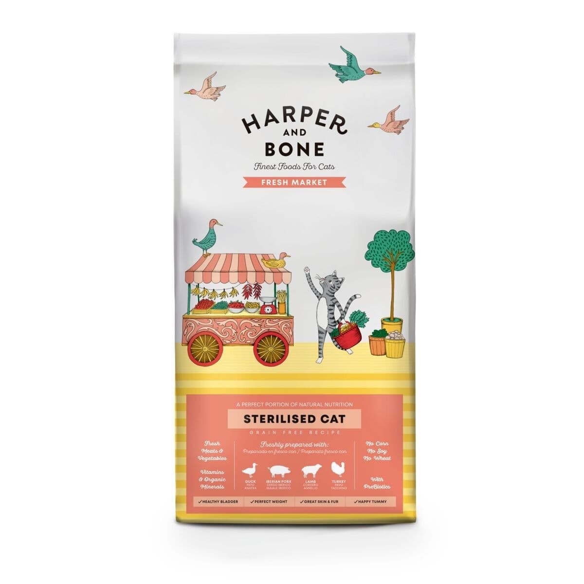 Harper & Bone Cat Sterilised Fresh Market – Harper and Bone